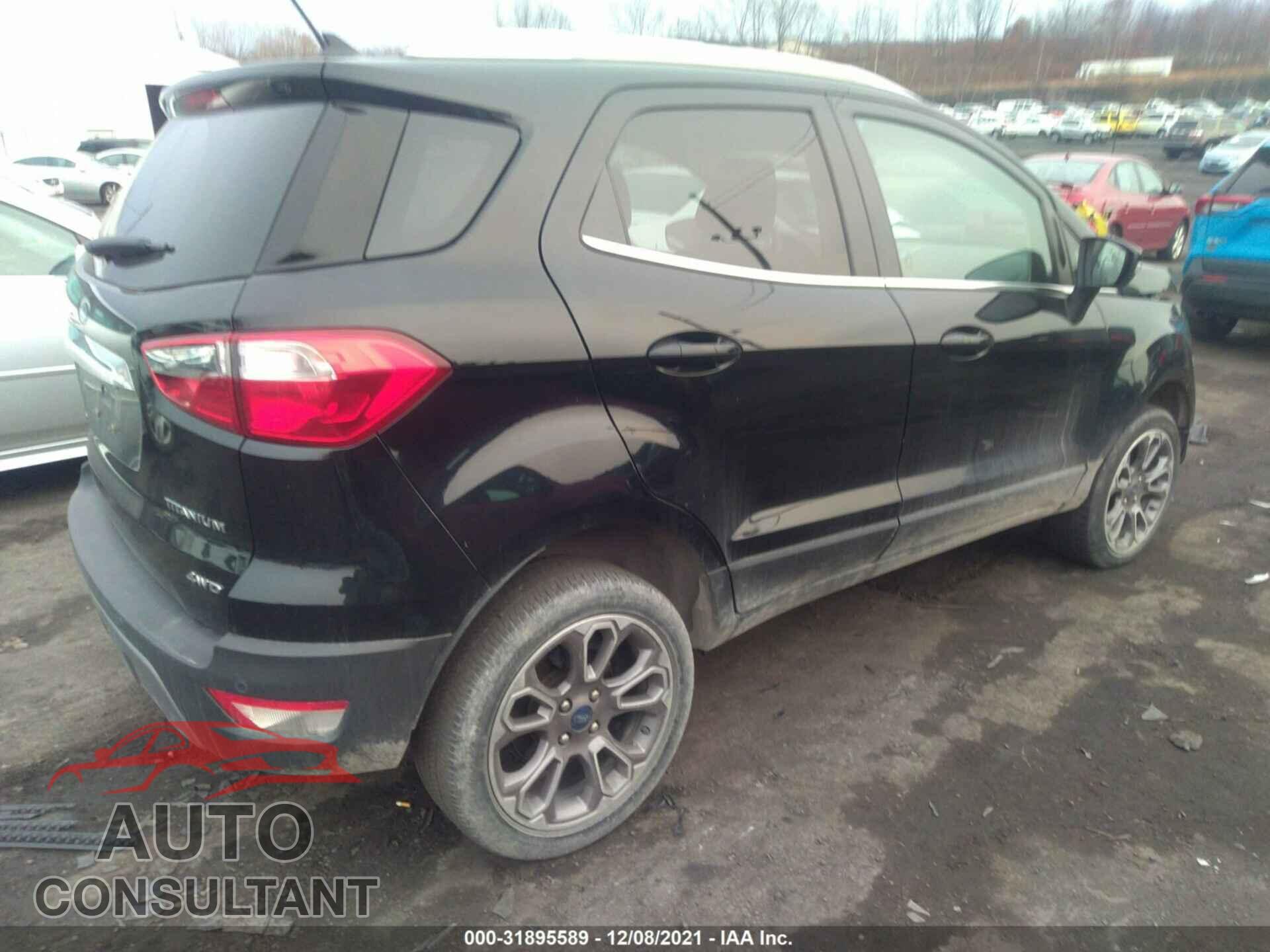 FORD ECOSPORT 2019 - MAJ6S3KL2KC260551