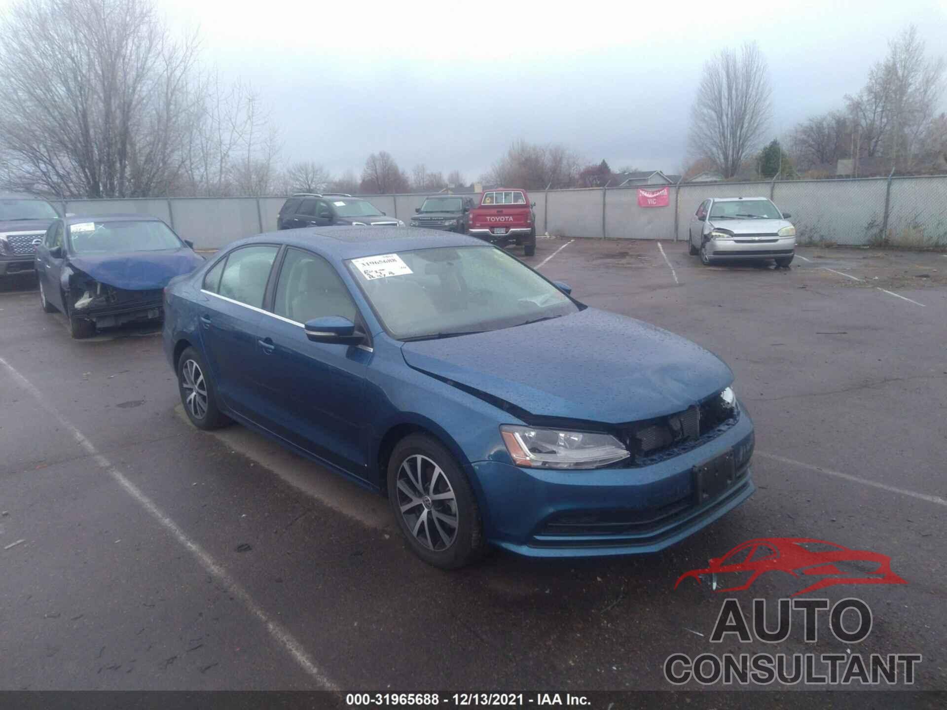 VOLKSWAGEN JETTA 2017 - 3VWDB7AJ9HM289719