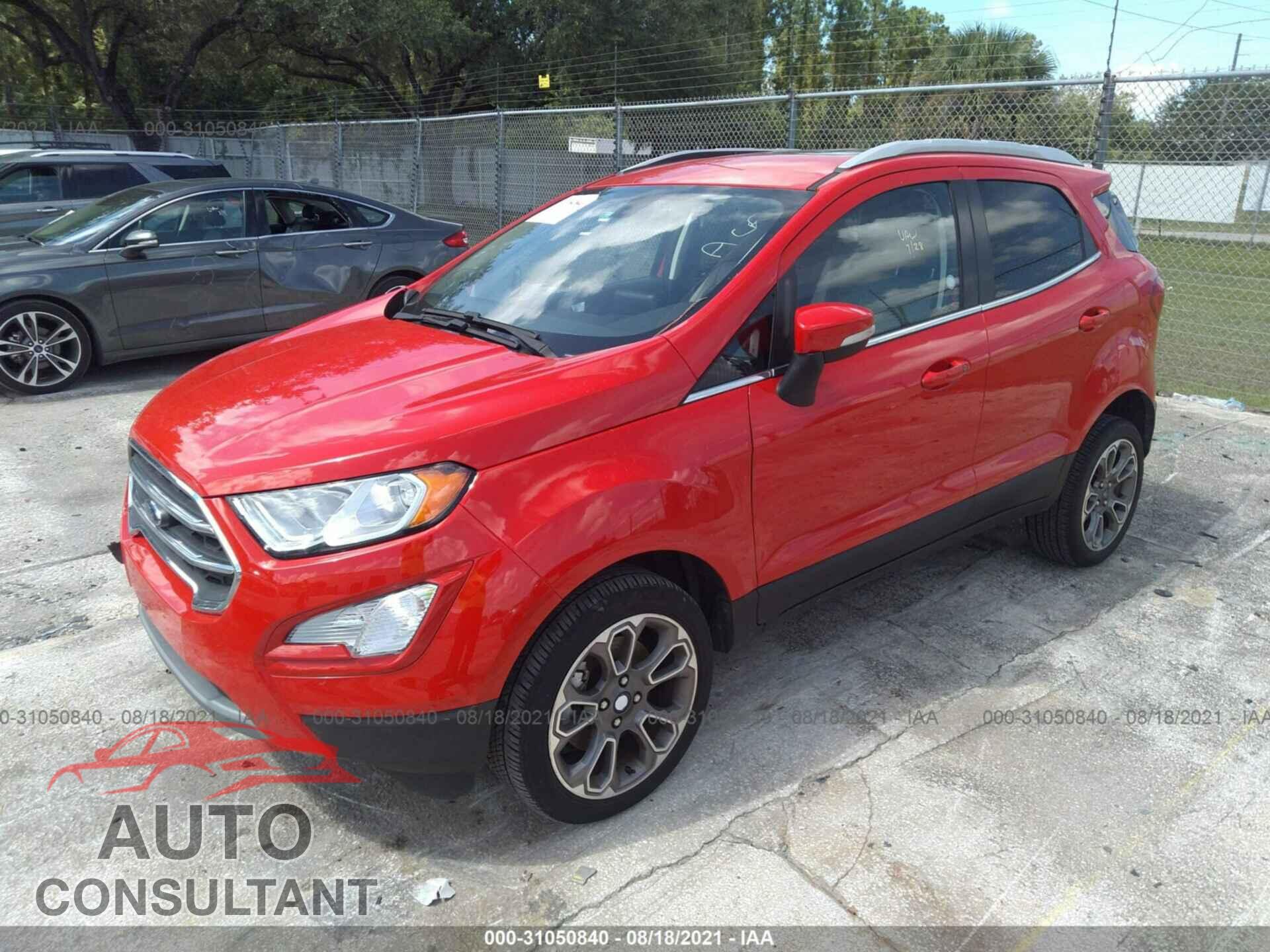 FORD ECOSPORT 2020 - MAJ6S3KL8LC334900