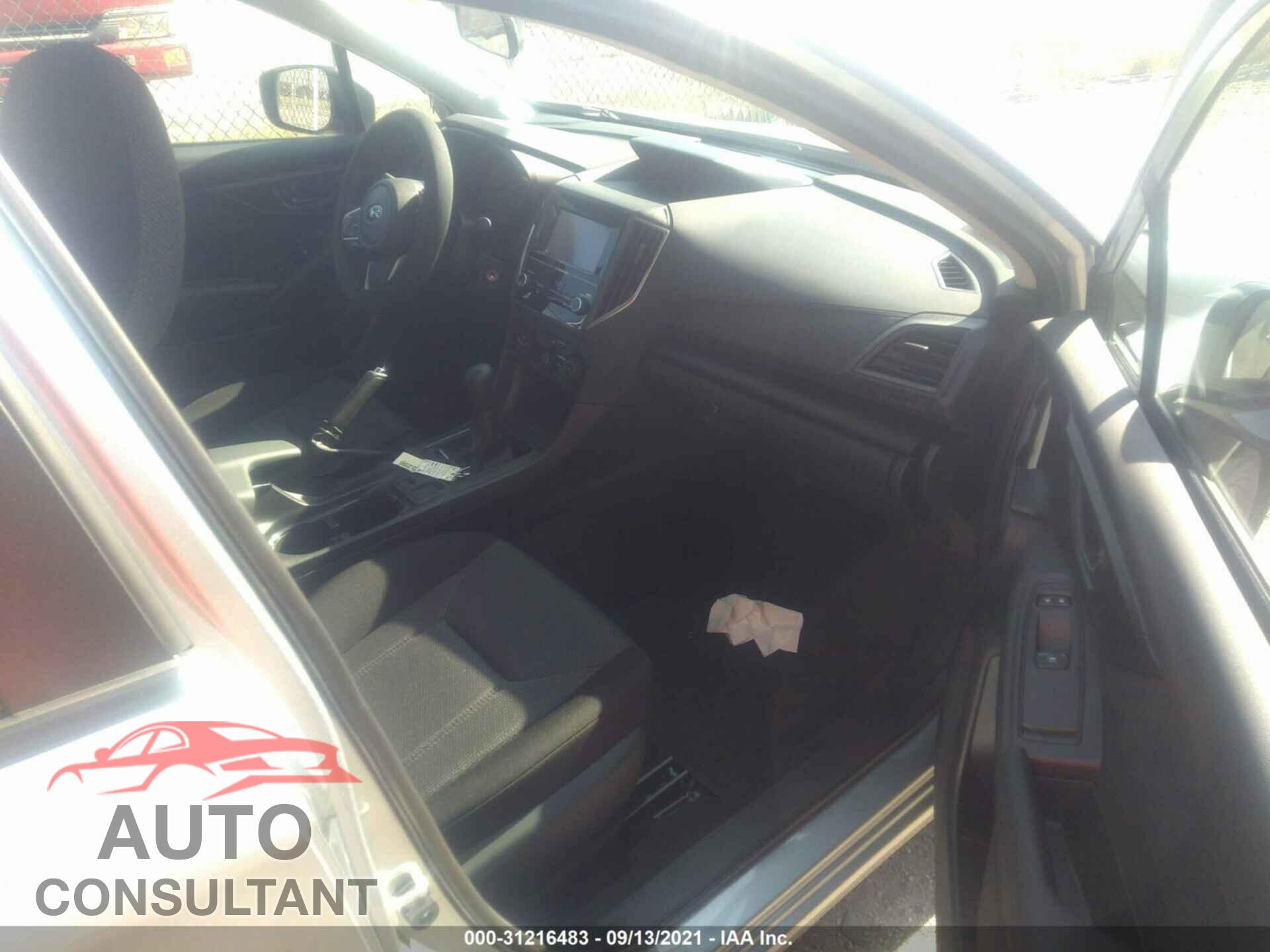 SUBARU IMPREZA 2020 - 4S3GTAA69L1709068