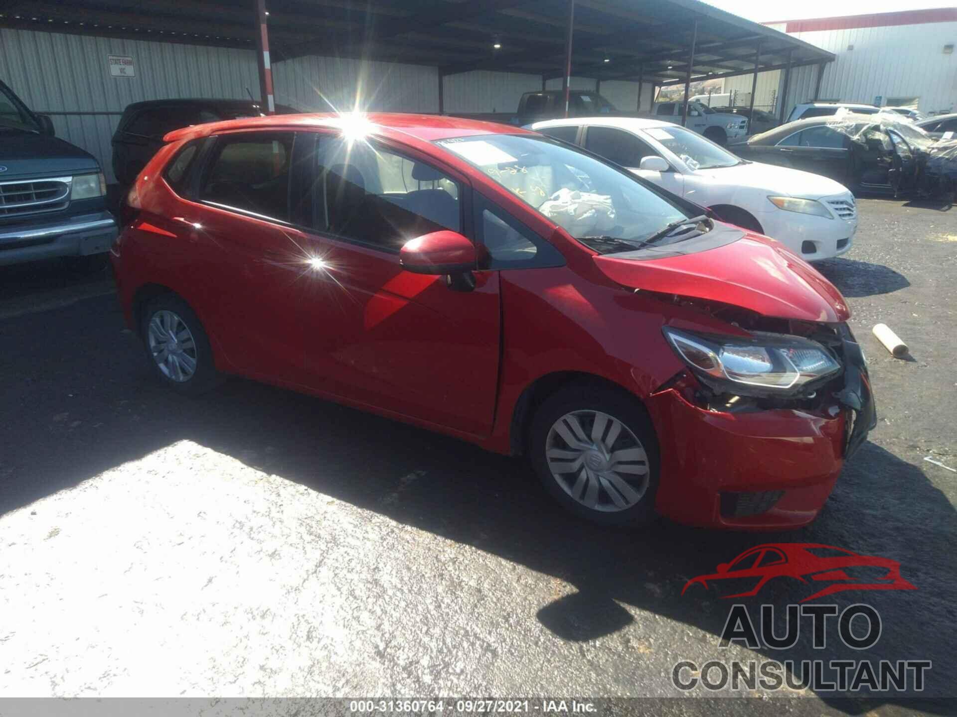 HONDA FIT 2016 - JHMGK5H59GS004891