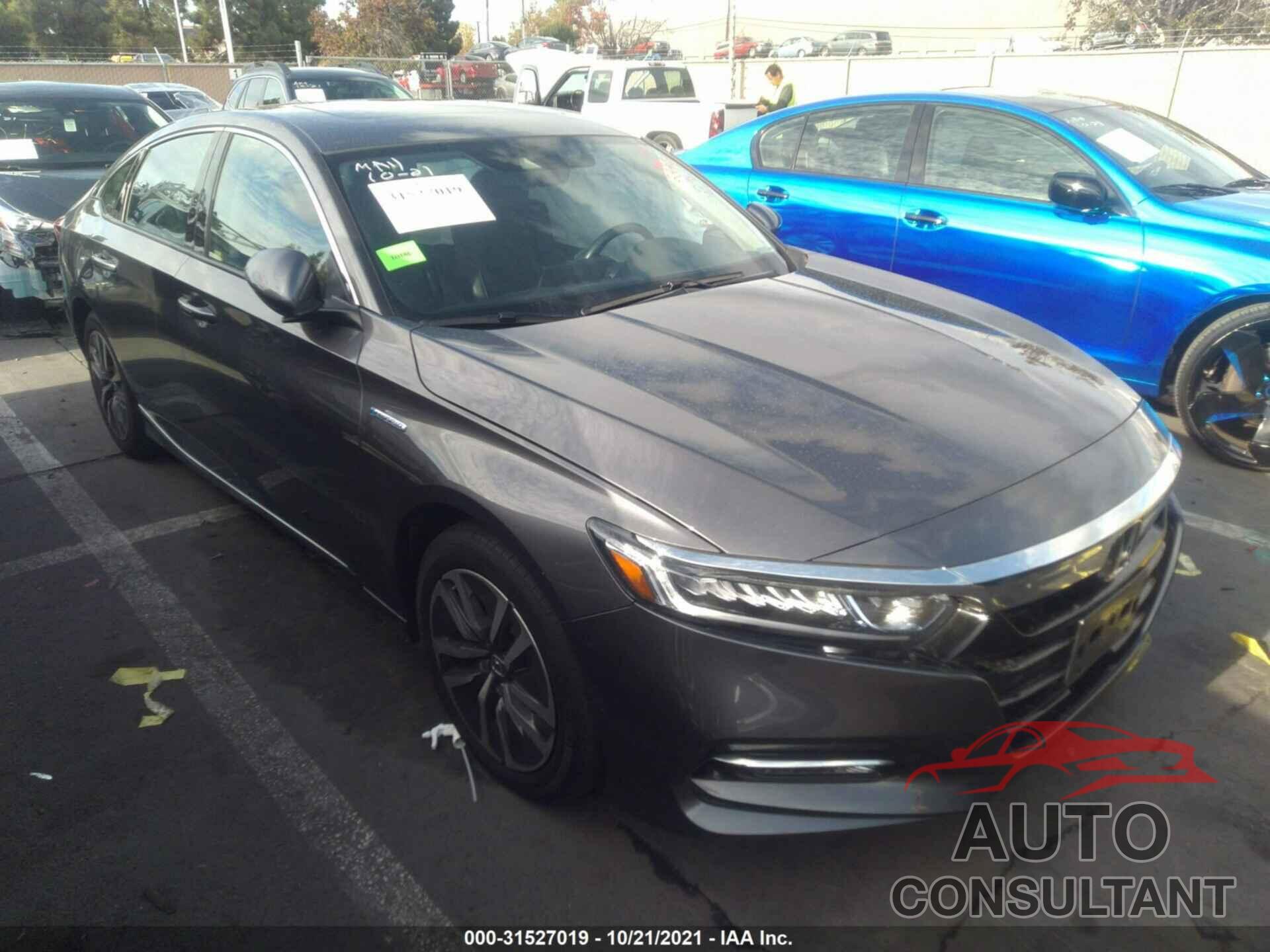 HONDA ACCORD HYBRID 2019 - 1HGCV3F51KA005810