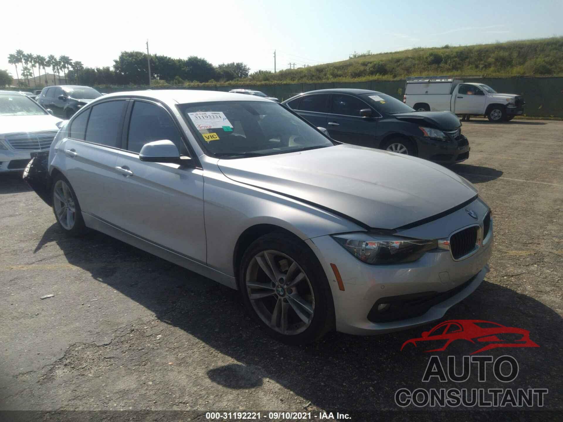 BMW 3 SERIES 2016 - WBA8E1G55GNT34630