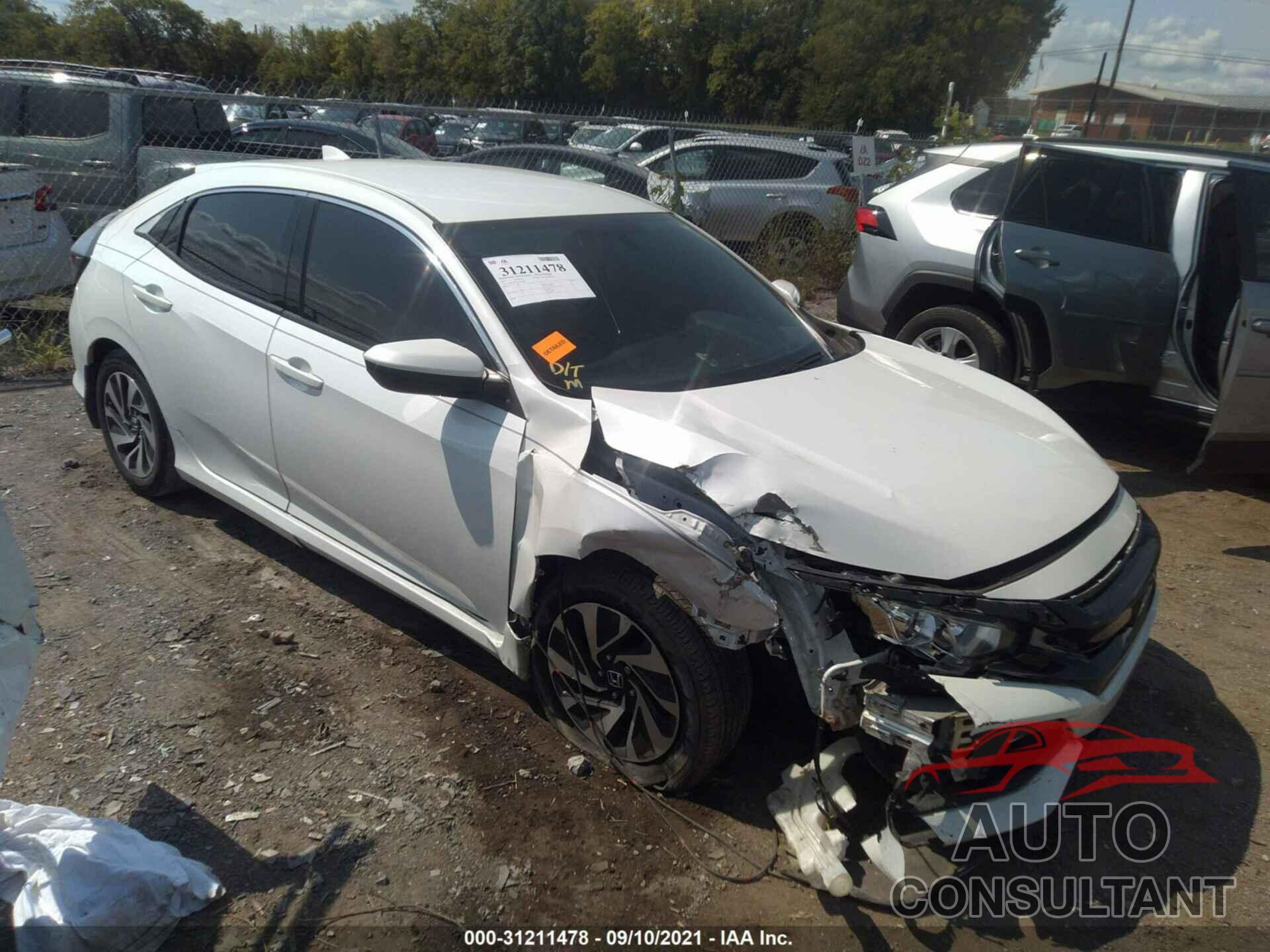 HONDA CIVIC HATCHBACK 2018 - SHHFK7G24JU206427