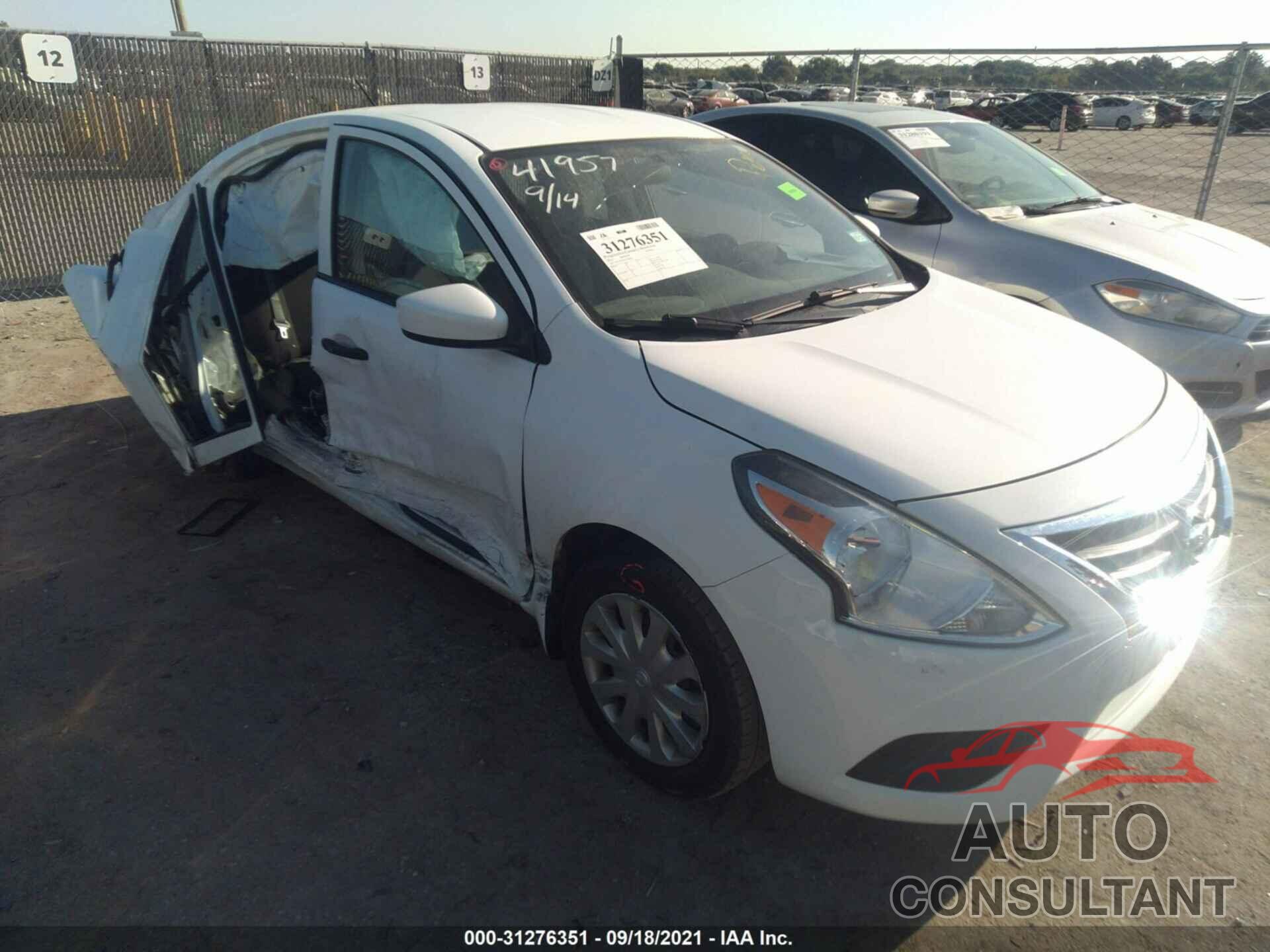 NISSAN VERSA 2016 - 3N1CN7AP5GL884665