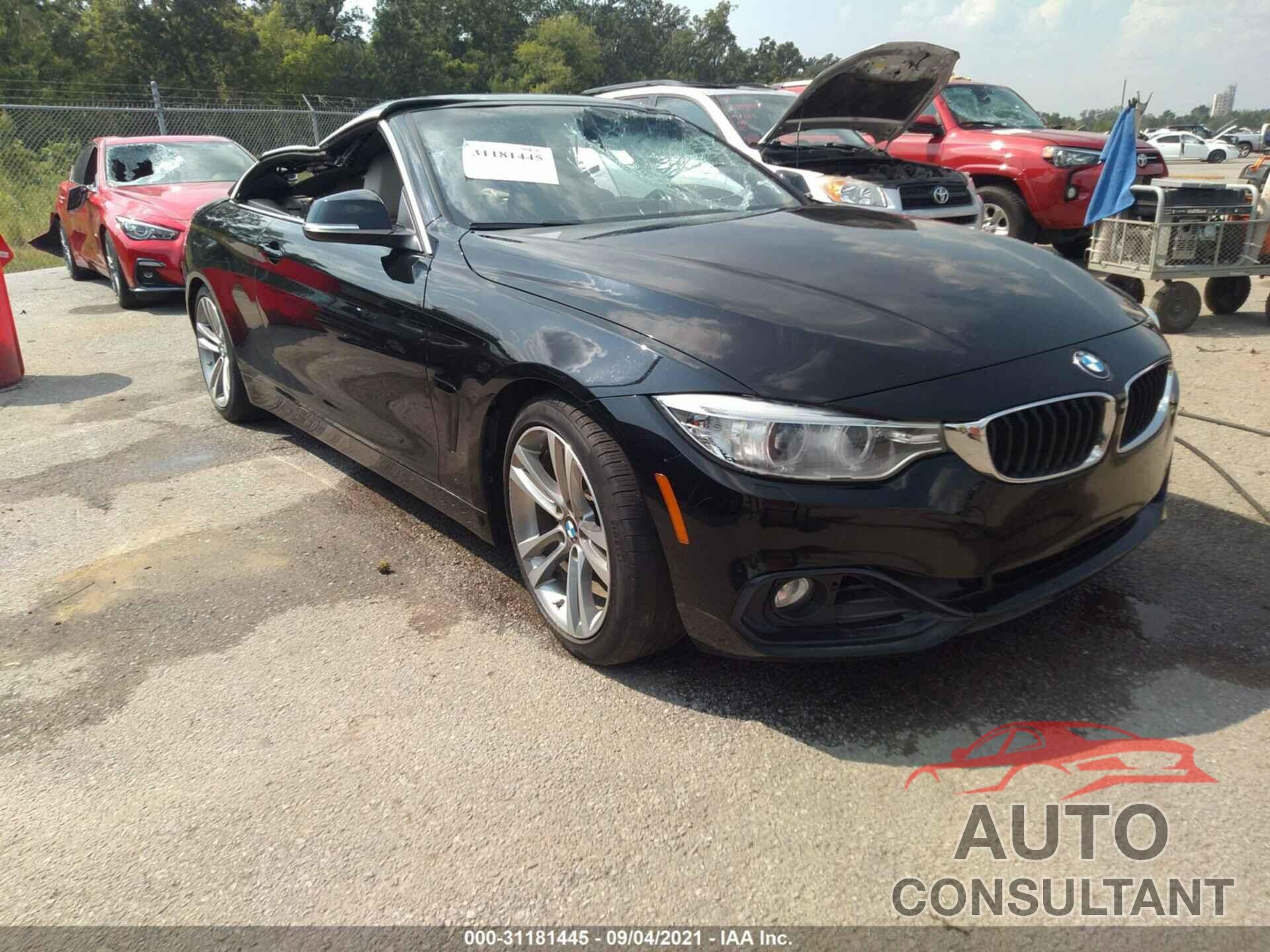 BMW 4 SERIES 2016 - WBA3V7C57G5A28261