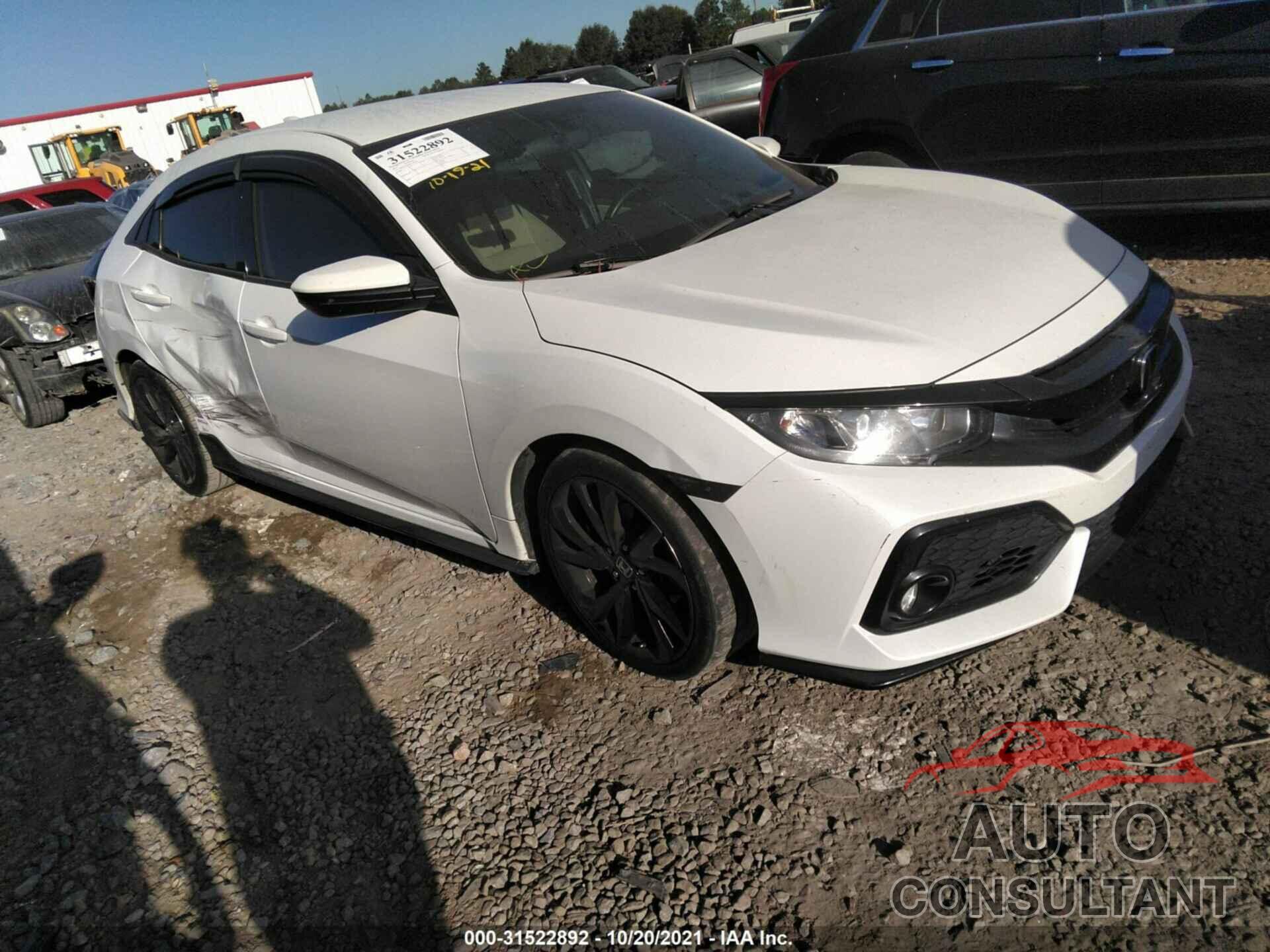 HONDA CIVIC HATCHBACK 2017 - SHHFK7H48HU203816