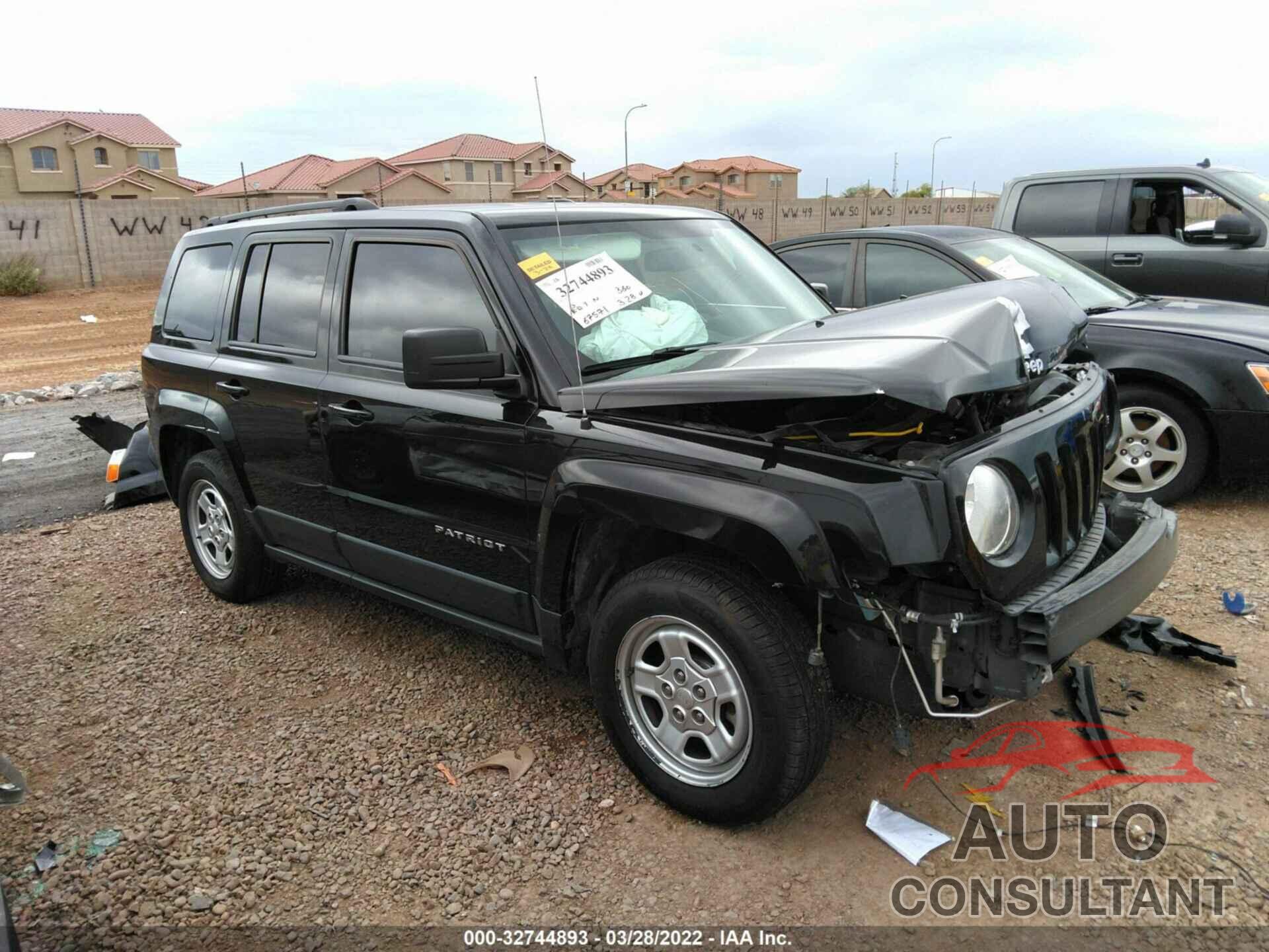 JEEP PATRIOT 2017 - 1C4NJPBB5HD141497