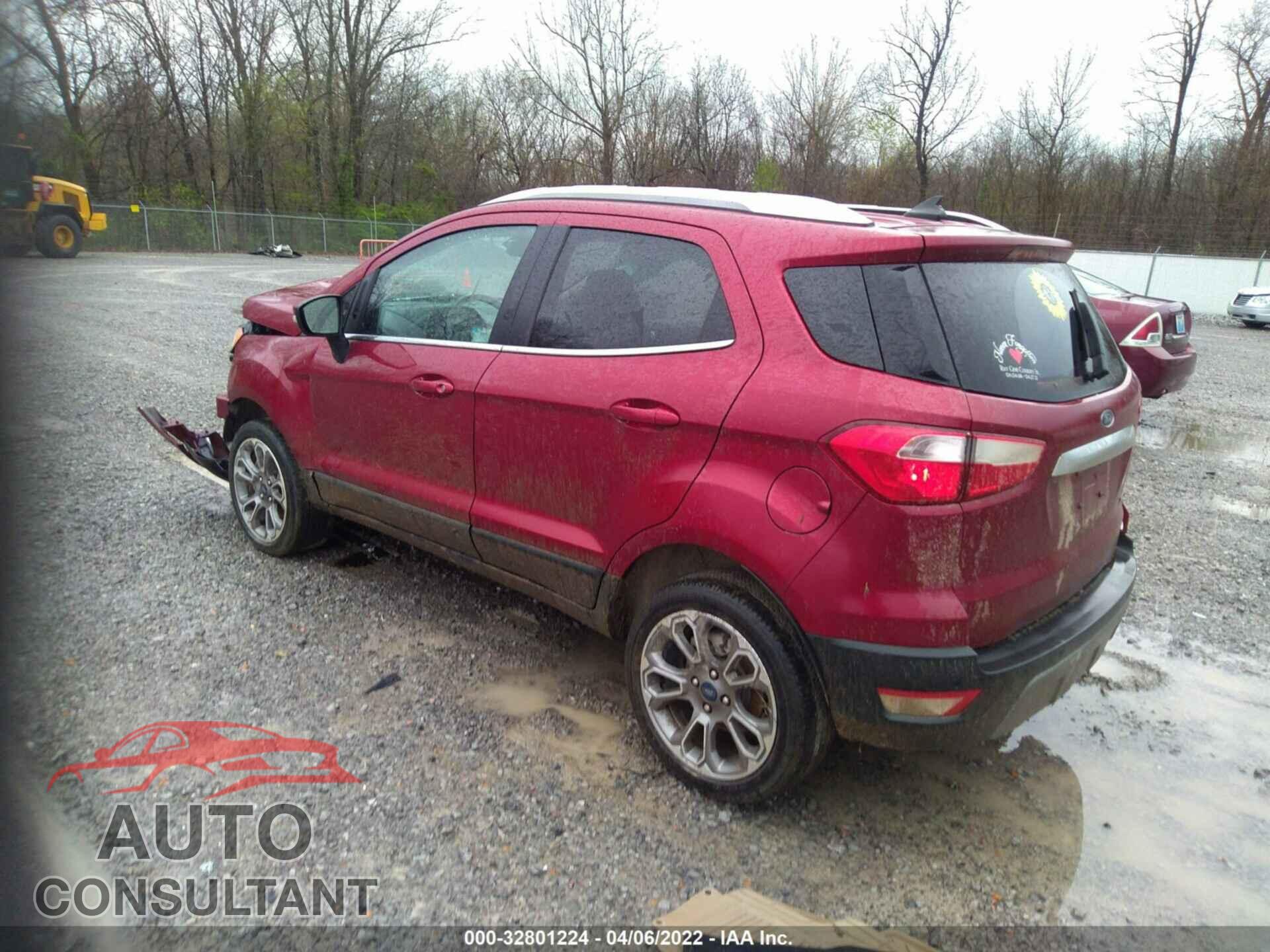 FORD ECOSPORT 2019 - MAJ6S3KL5KC293852