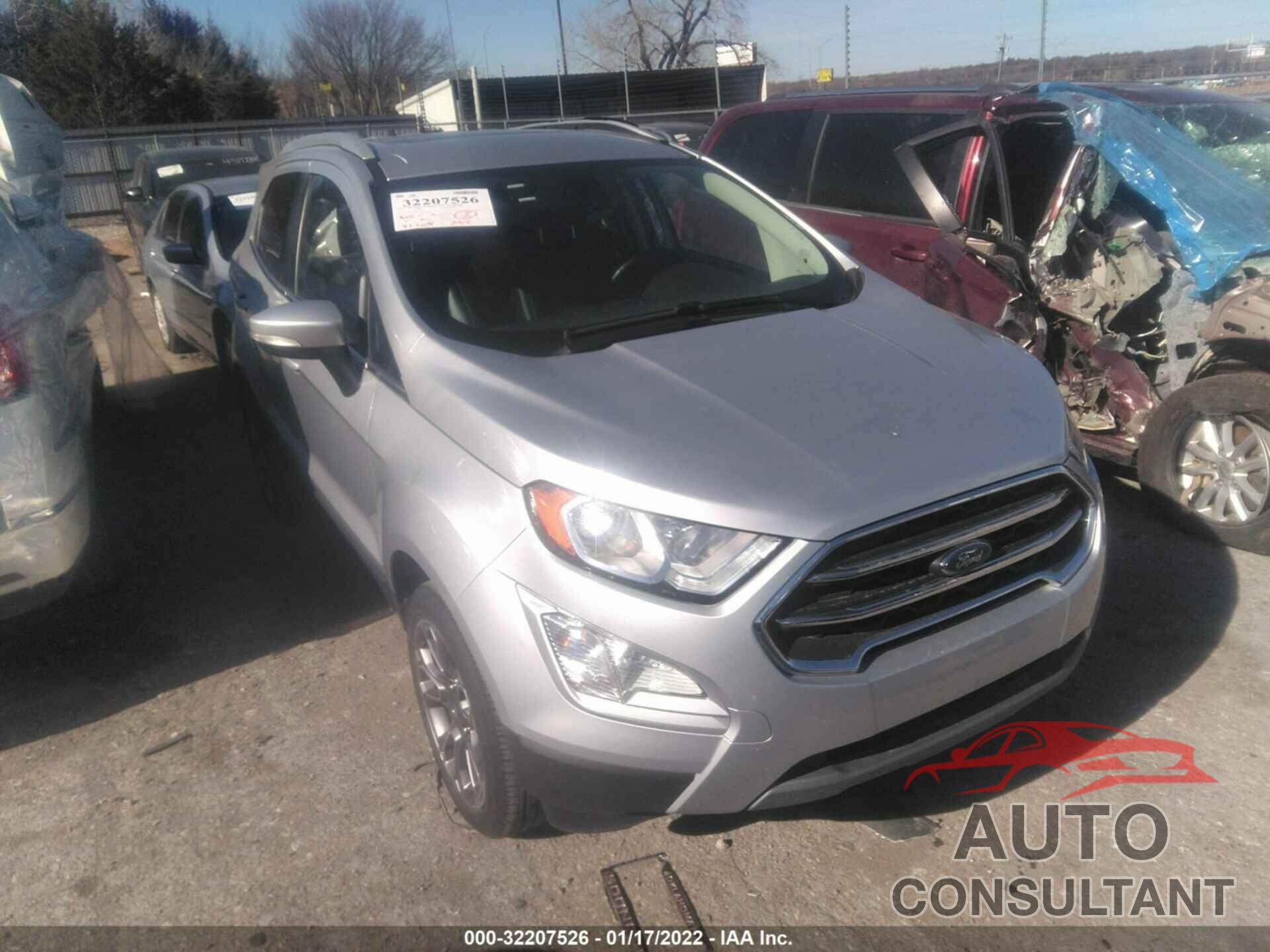 FORD ECOSPORT 2020 - MAJ6S3KL2LC360800