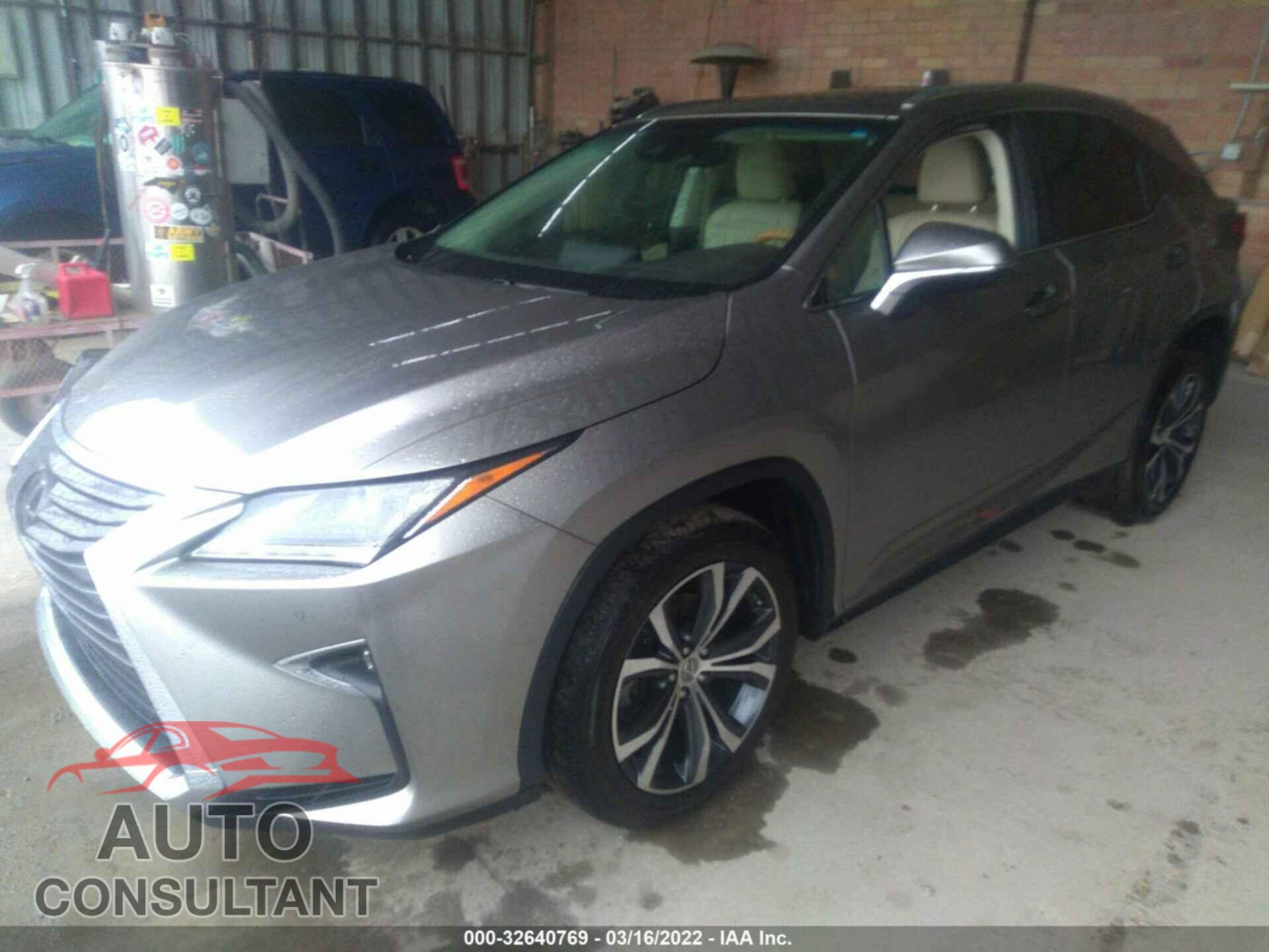 LEXUS RX 2017 - 2T2ZZMCA8HC080573
