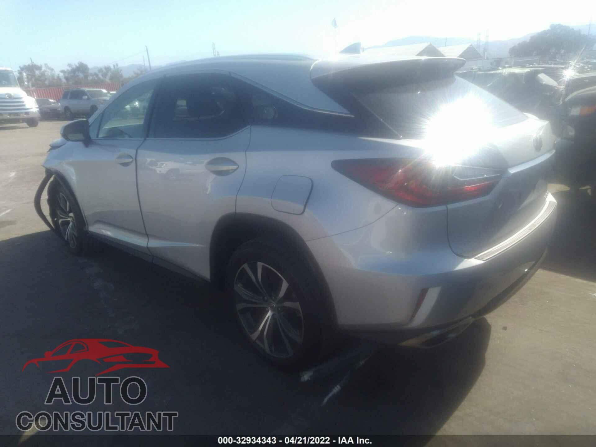 LEXUS RX 2017 - 2T2ZZMCA9HC054709
