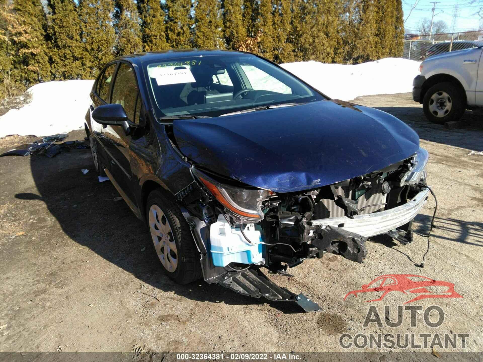 TOYOTA COROLLA 2021 - JTDEPMAE7MJ167152