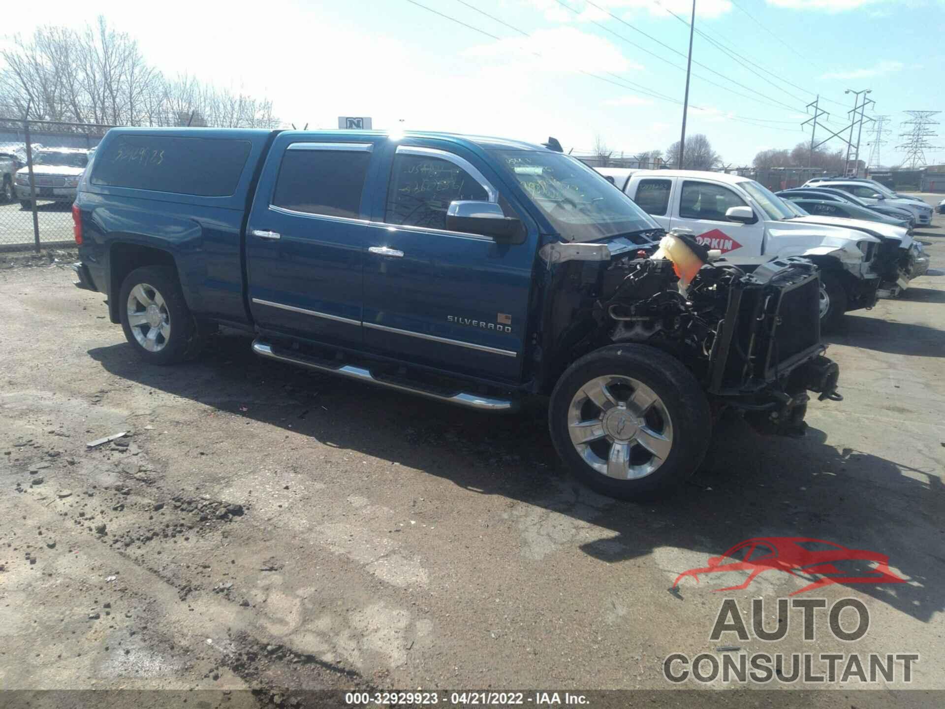 CHEVROLET SILVERADO 1500 2017 - 1GCUKSEC8HF205469