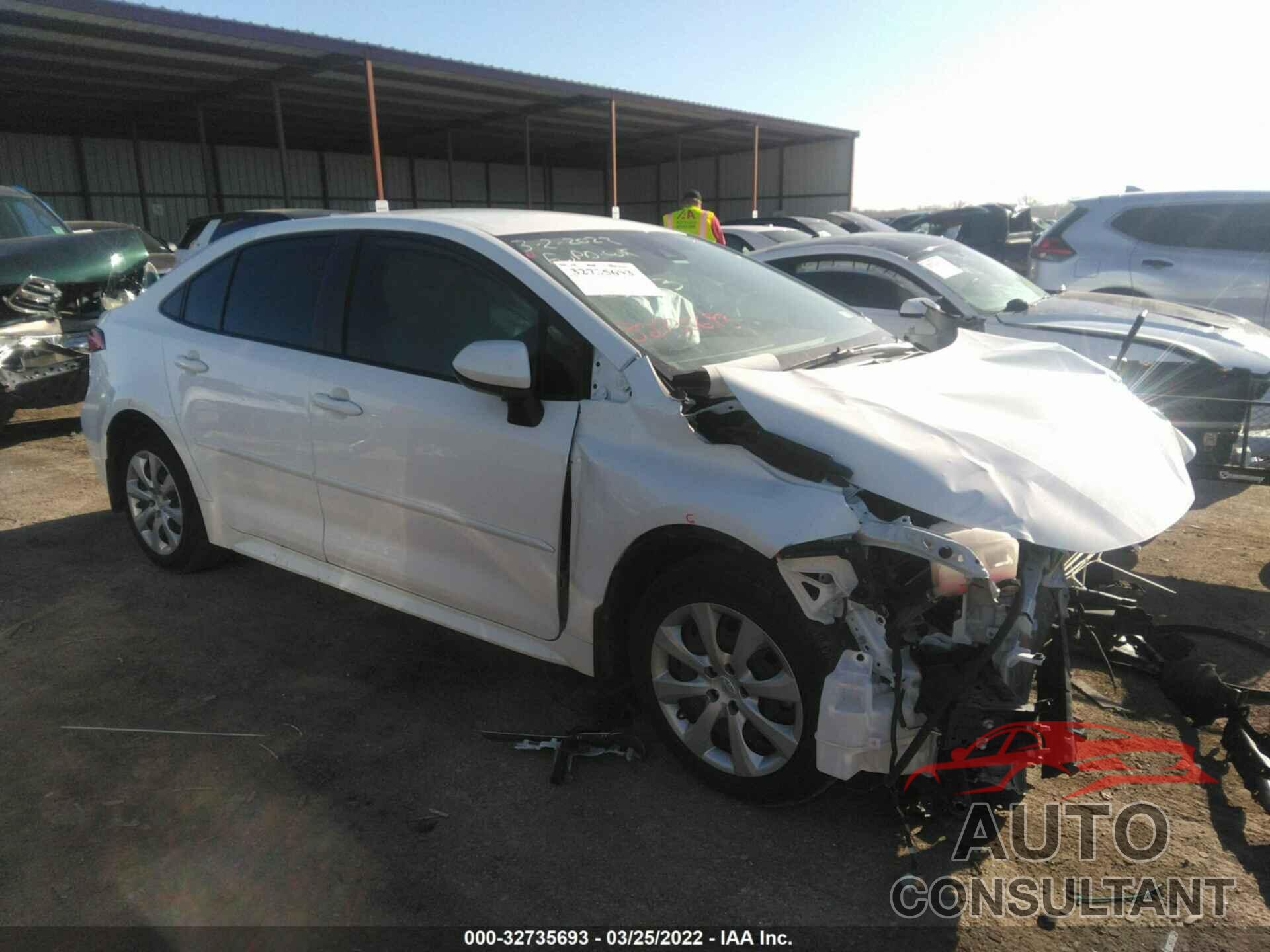 TOYOTA COROLLA 2020 - JTDEPRAE6LJ090141