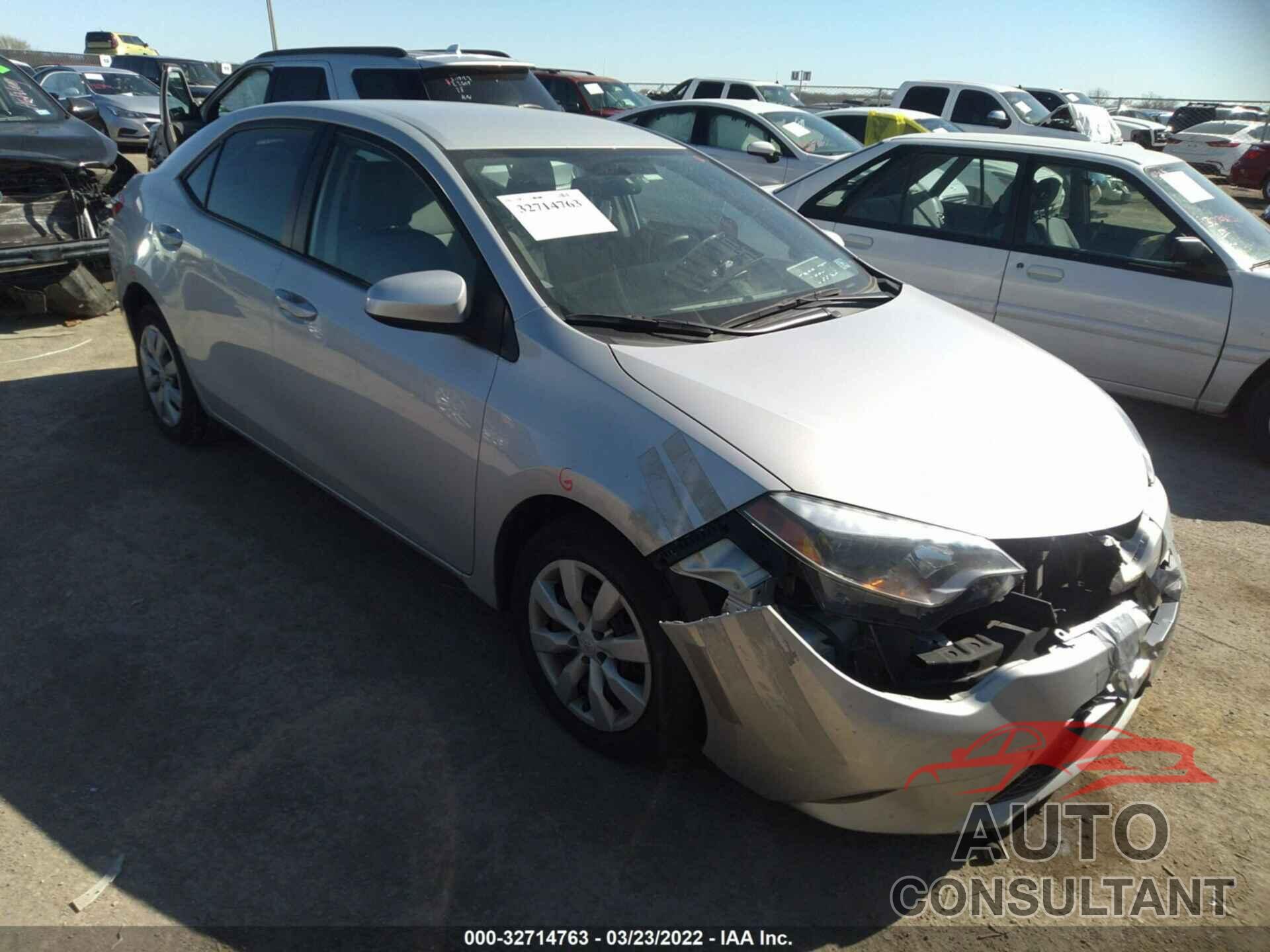 TOYOTA COROLLA 2016 - 2T1BURHE8GC722513