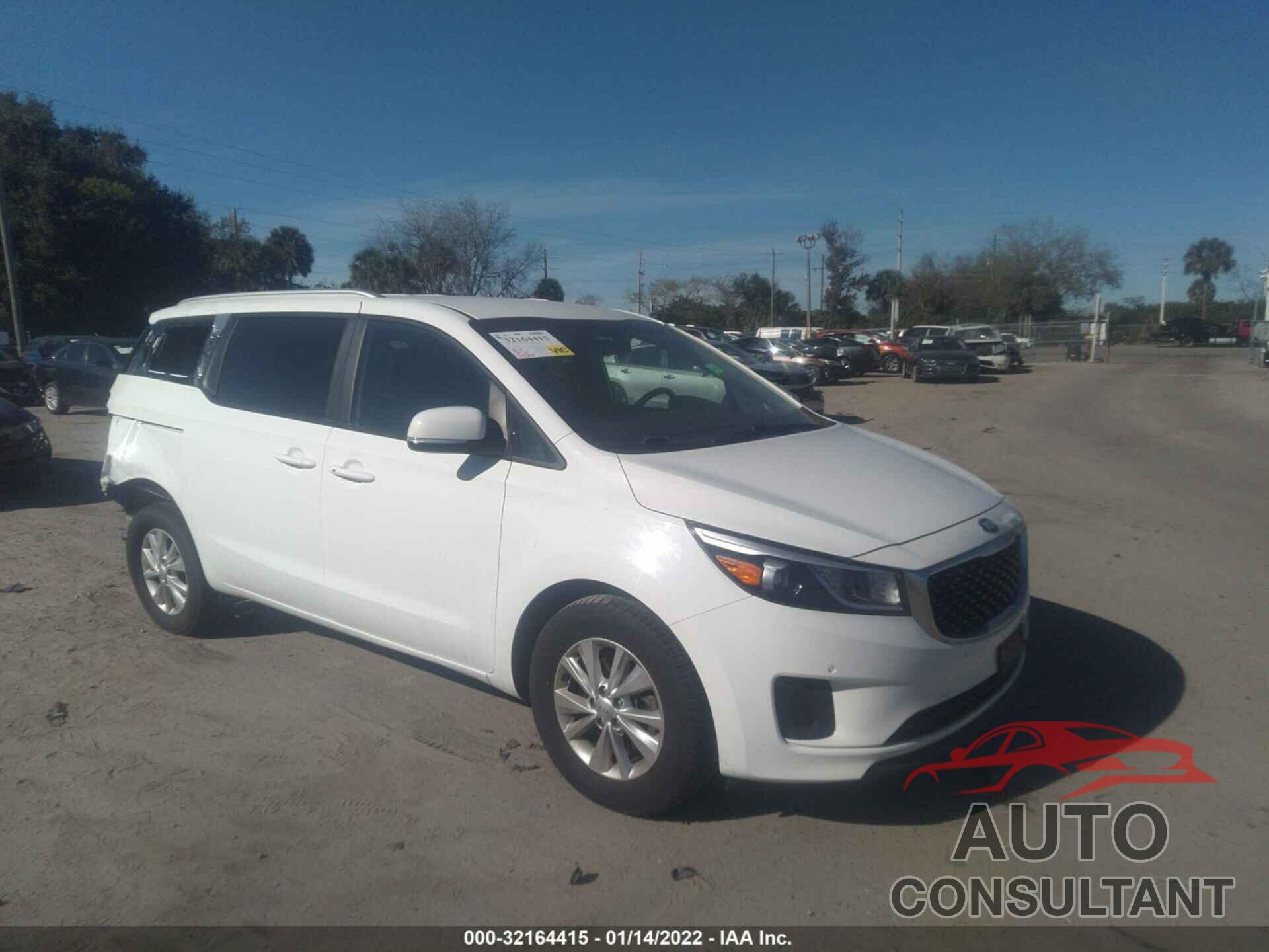 KIA SEDONA 2017 - KNDMB5C16H6260389