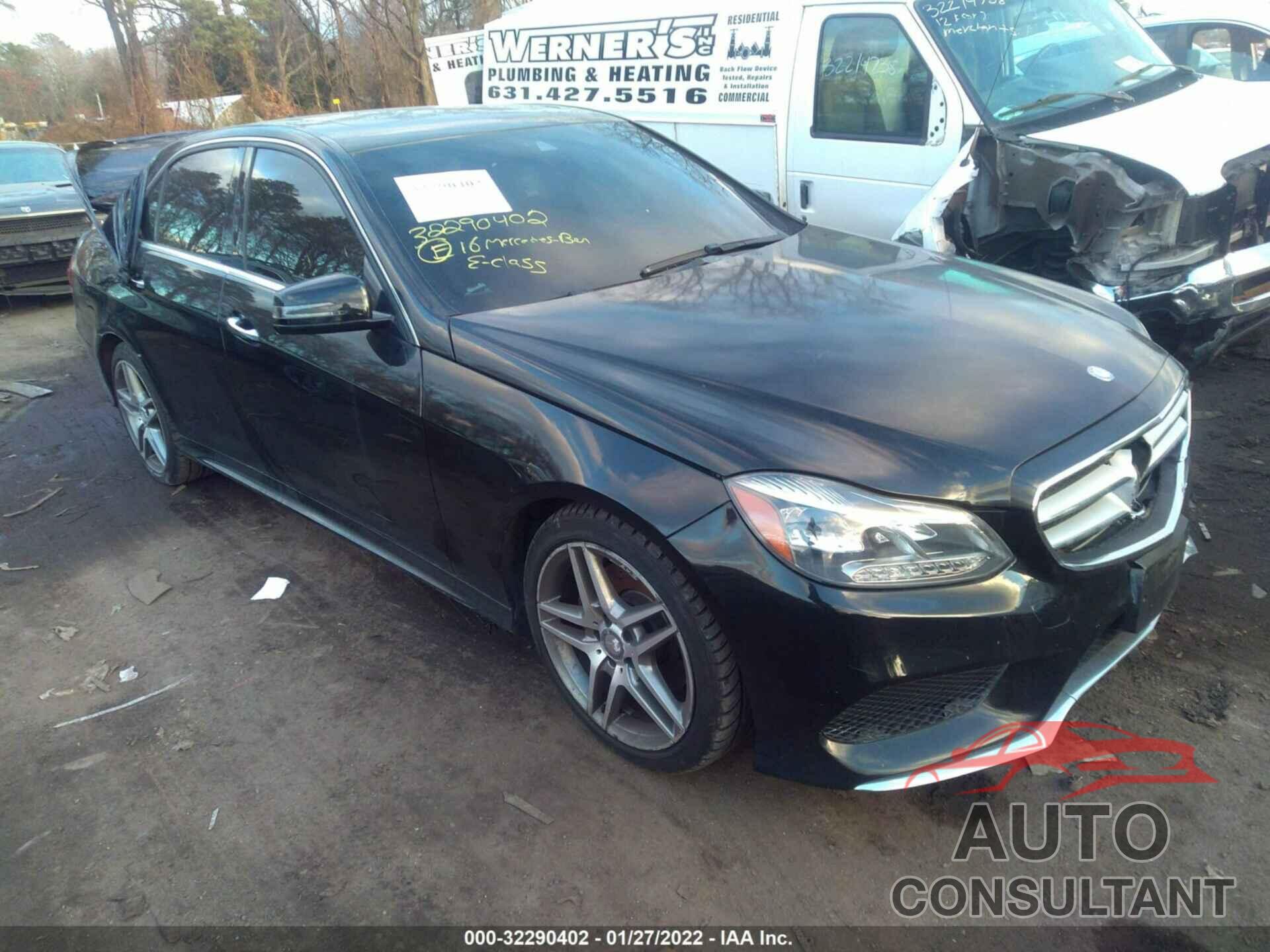 MERCEDES-BENZ E-CLASS 2016 - WDDHF8JB7GB256561