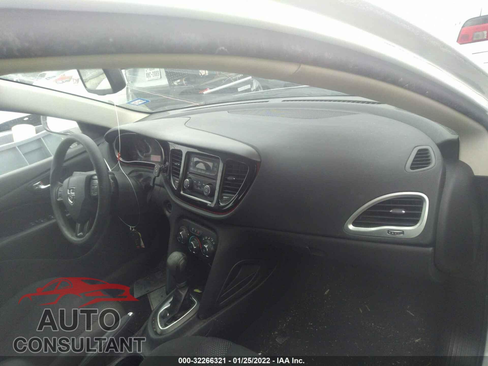 DODGE DART 2016 - 1C3CDFFA6GD796510