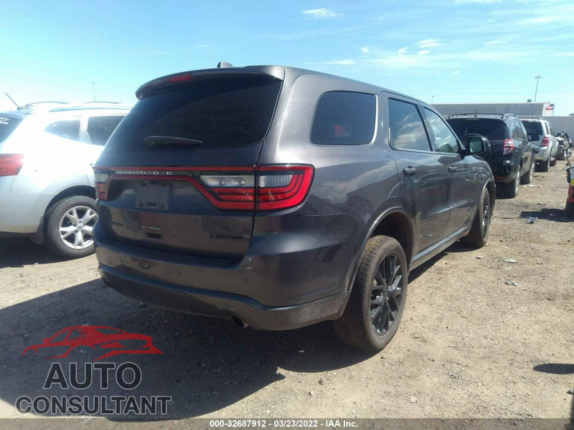 DODGE DURANGO 2016 - 1C4RDJDG5GC484720
