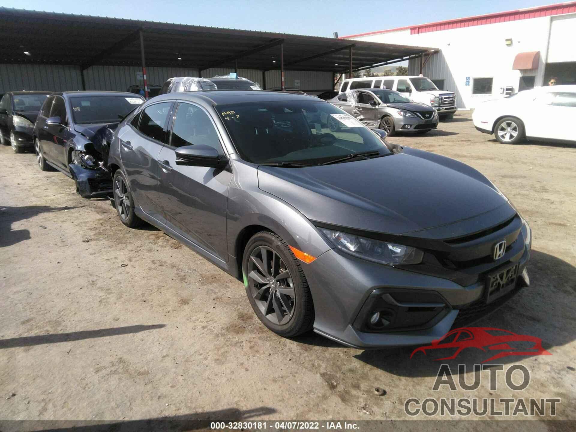 HONDA CIVIC HATCHBACK 2021 - SHHFK7H62MU403313
