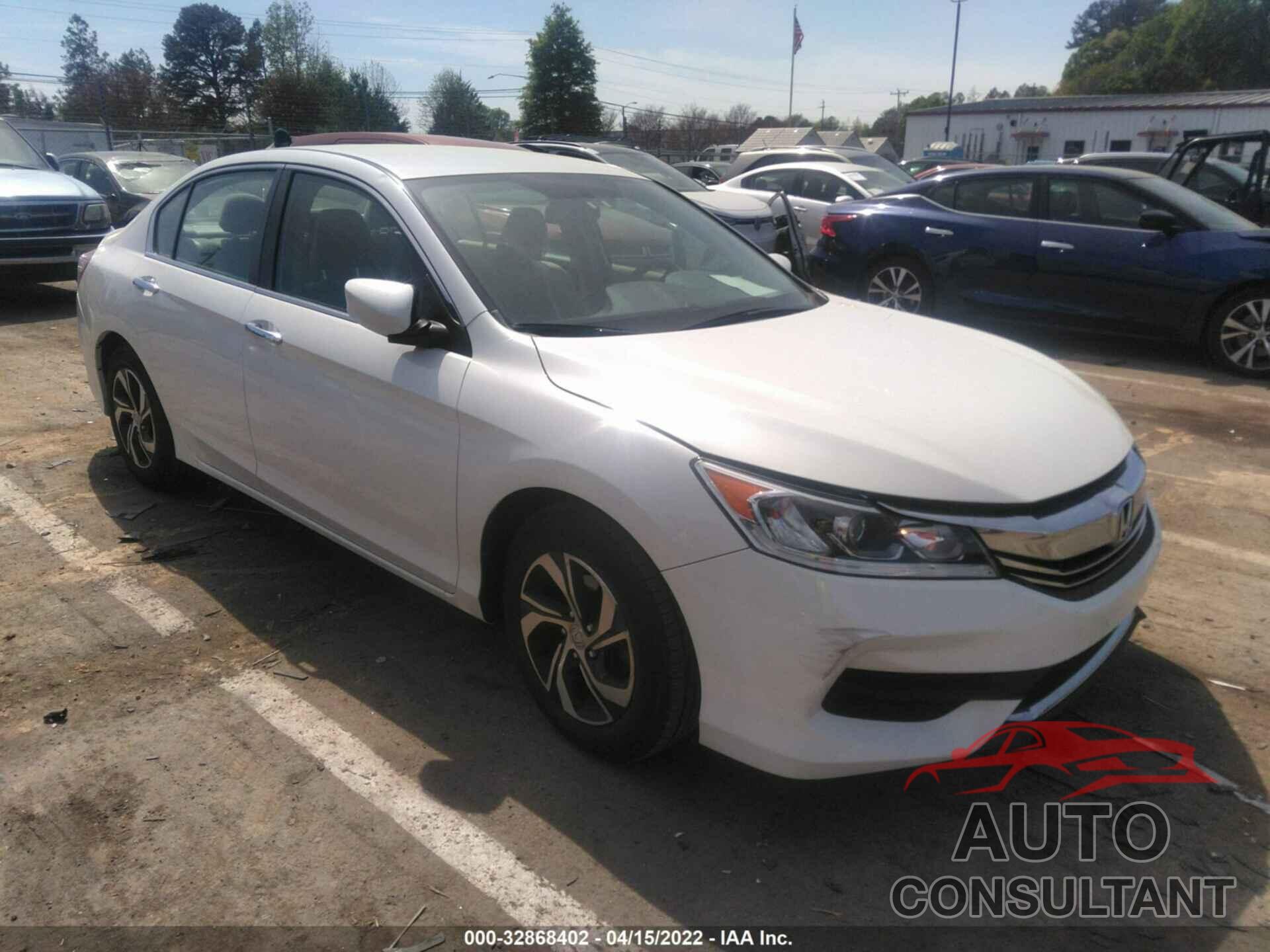 HONDA ACCORD SEDAN 2016 - 1HGCR2F3XGA088738