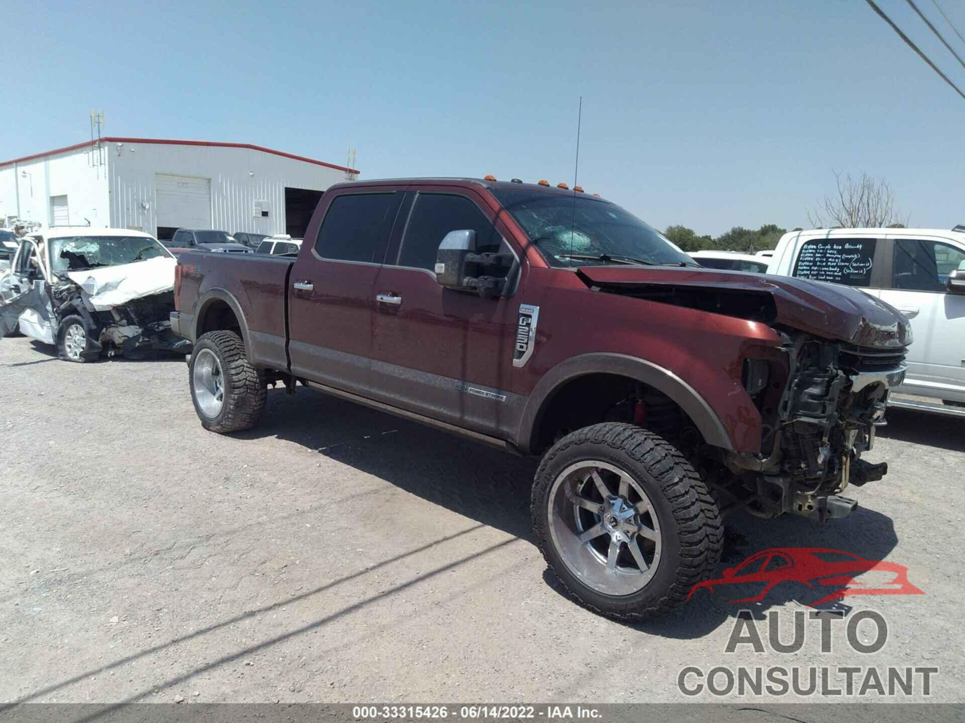 FORD SUPER DUTY F-250 SRW 2017 - 1FT7W2BT2HEB17139