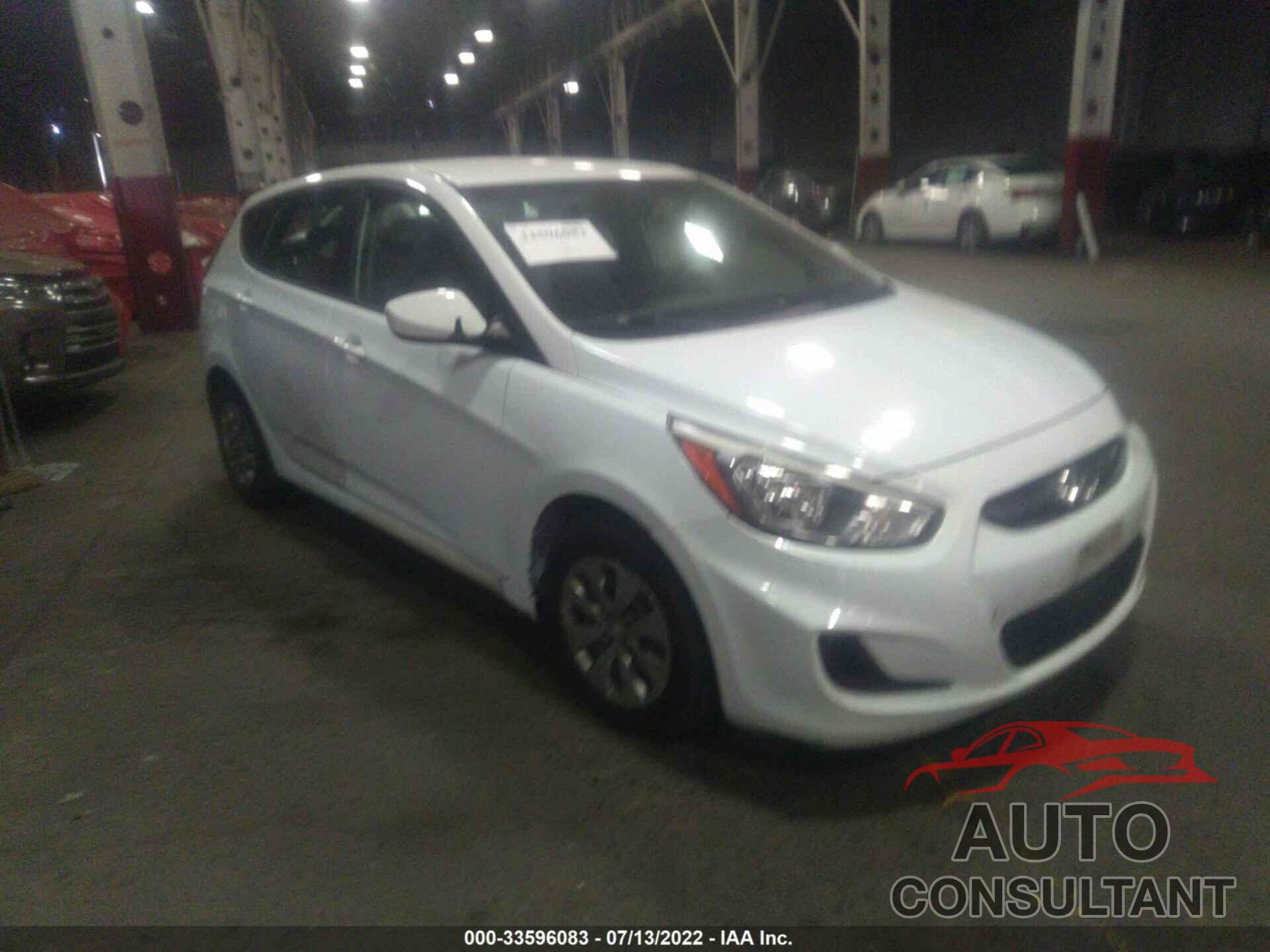 HYUNDAI ACCENT 2017 - KMHCT5AE4HU351781