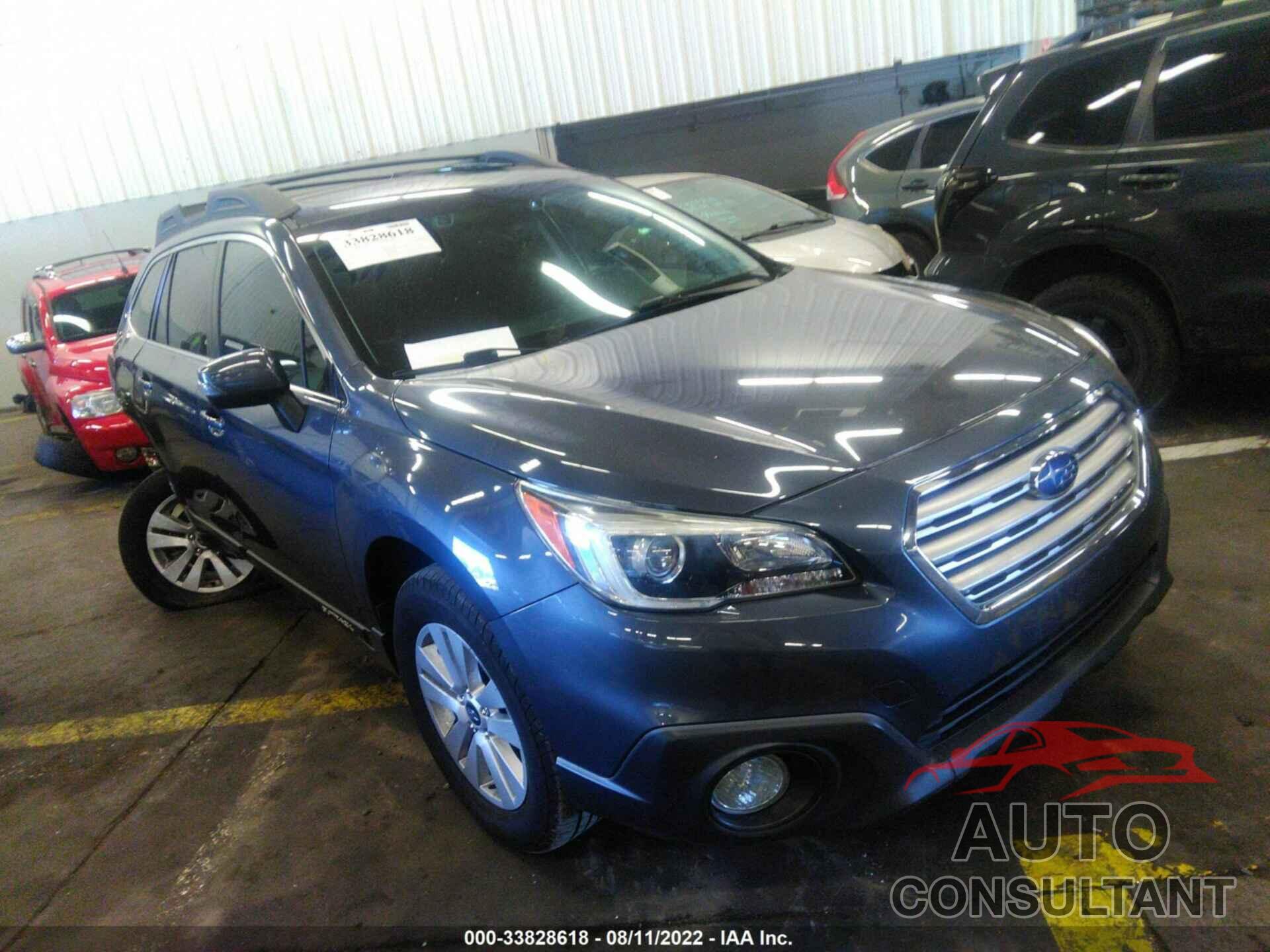 SUBARU OUTBACK 2017 - 4S4BSAHC6H3422772