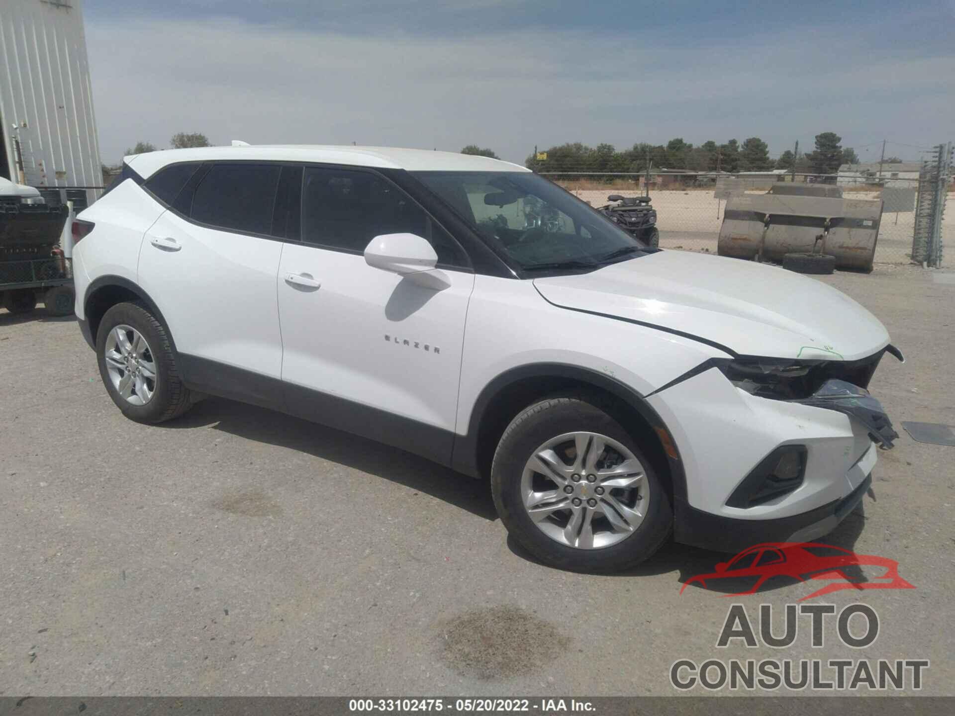 CHEVROLET BLAZER 2021 - 3GNKBCRS4MS507840