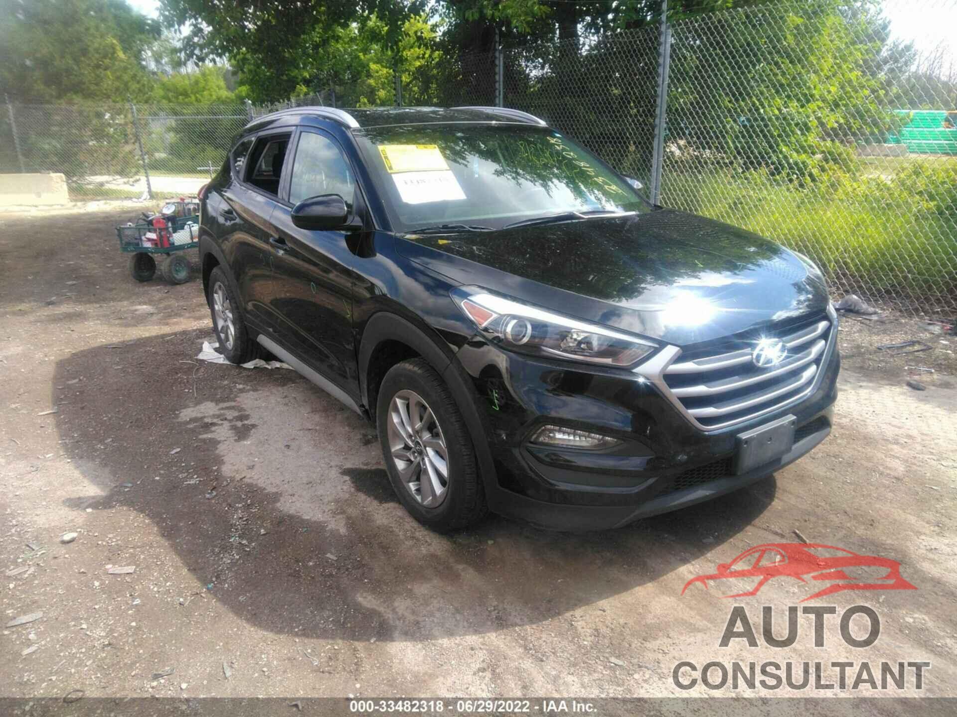 HYUNDAI TUCSON 2017 - KM8J3CA49HU493756