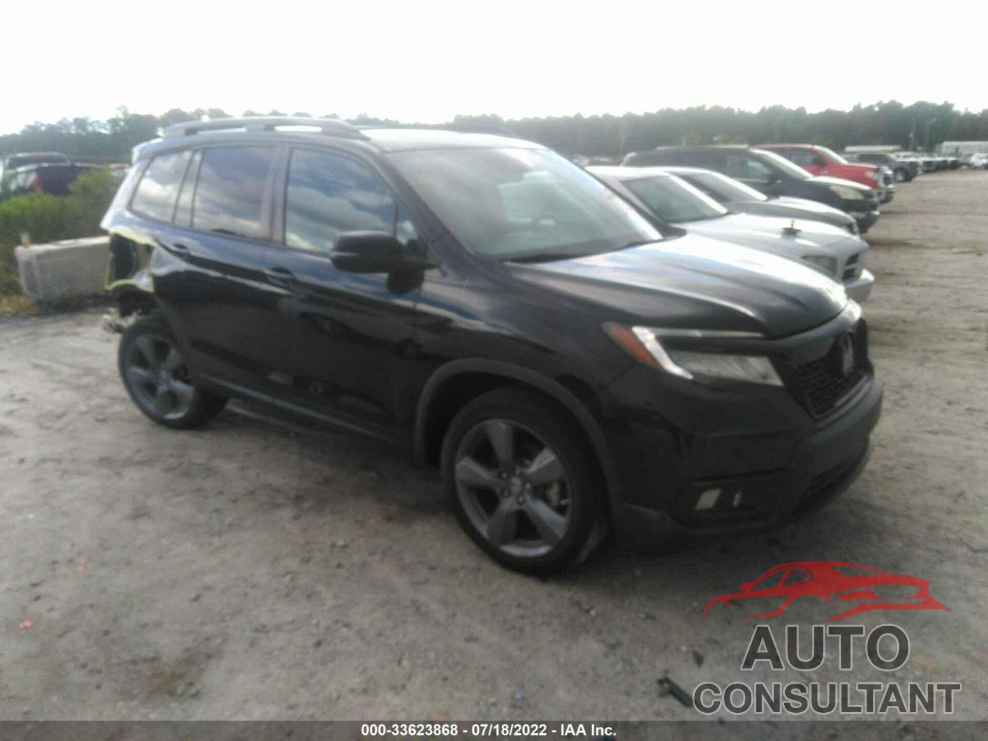 HONDA PASSPORT 2019 - 5FNYF7H91KB003068