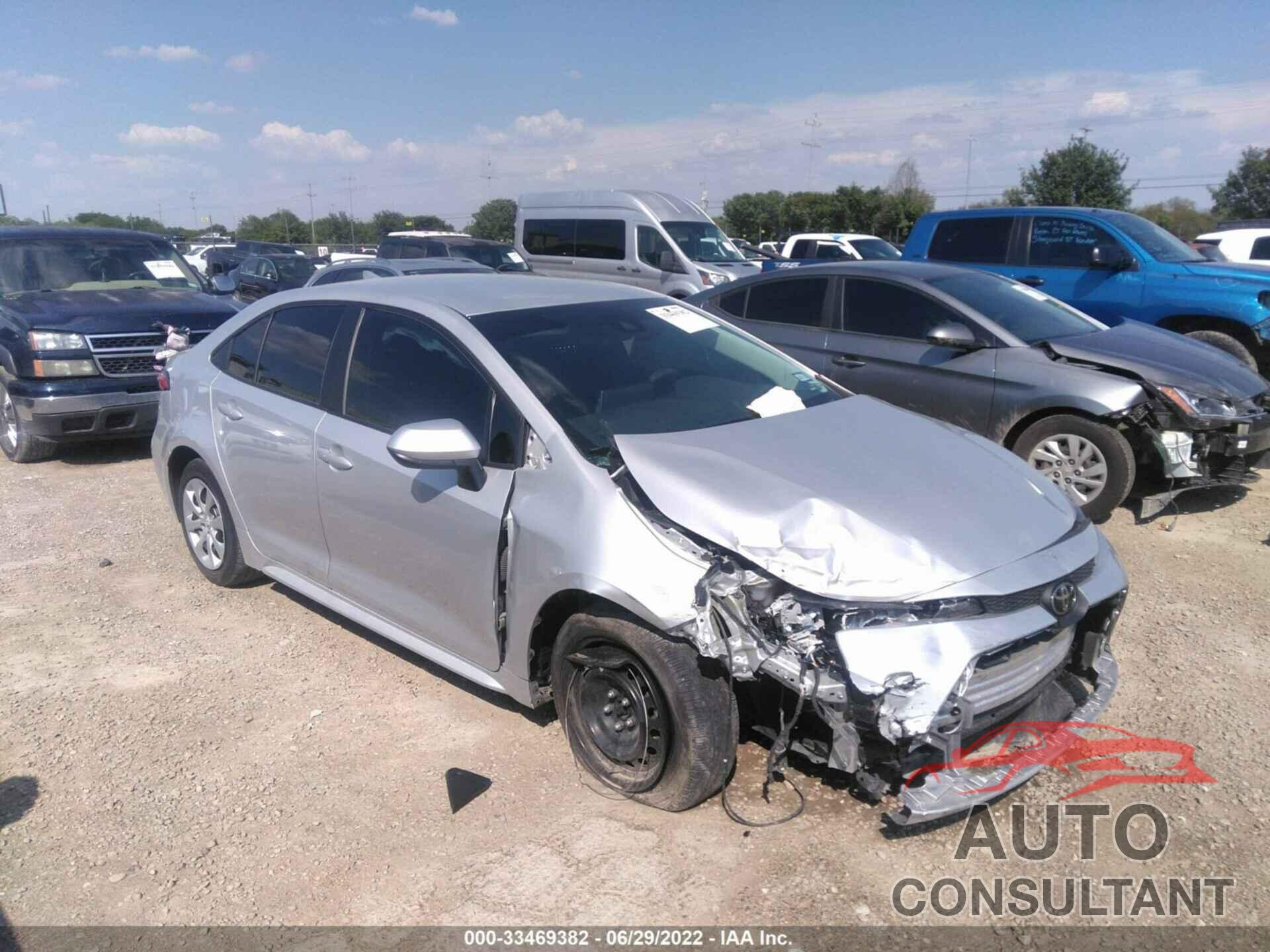 TOYOTA COROLLA 2020 - 5YFEPRAE8LP126004
