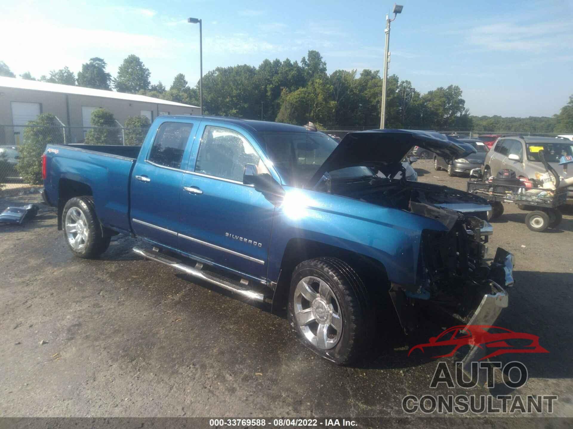 CHEVROLET SILVERADO 1500 2017 - 1GCVKSECXHZ350600