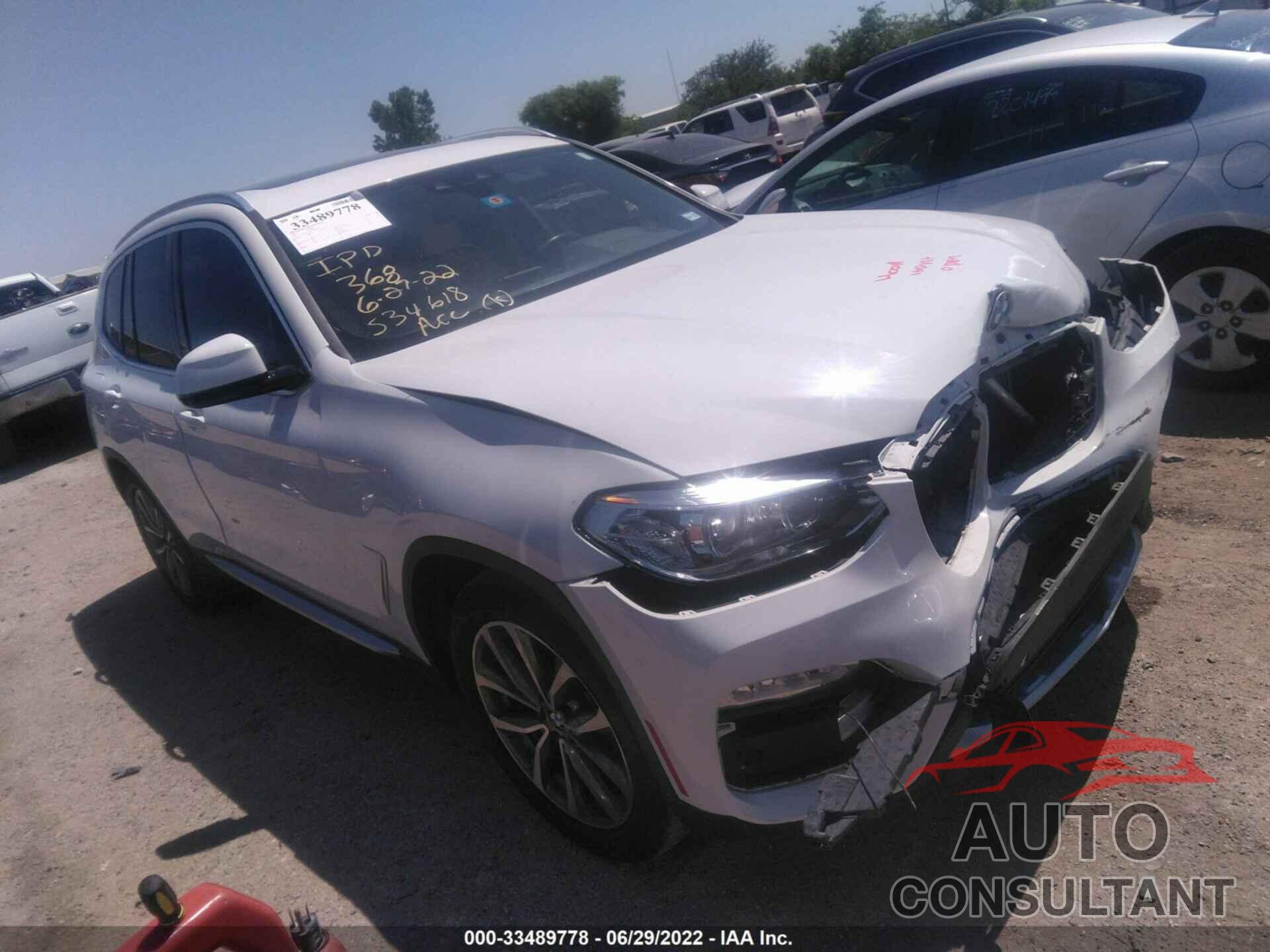 BMW X3 2019 - 5UXTR7C54KLE88598