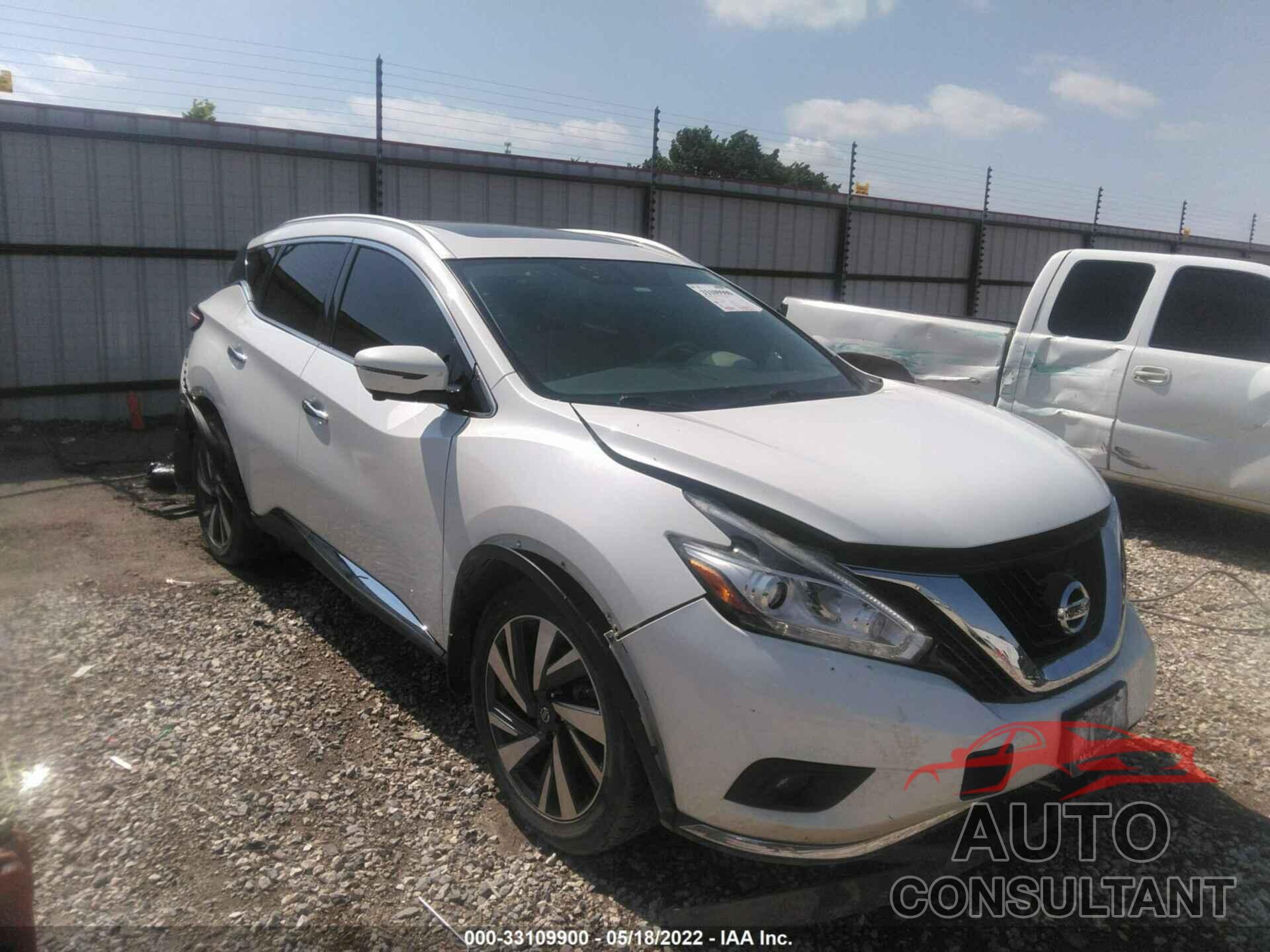 NISSAN MURANO 2016 - 5N1AZ2MG0GN120516