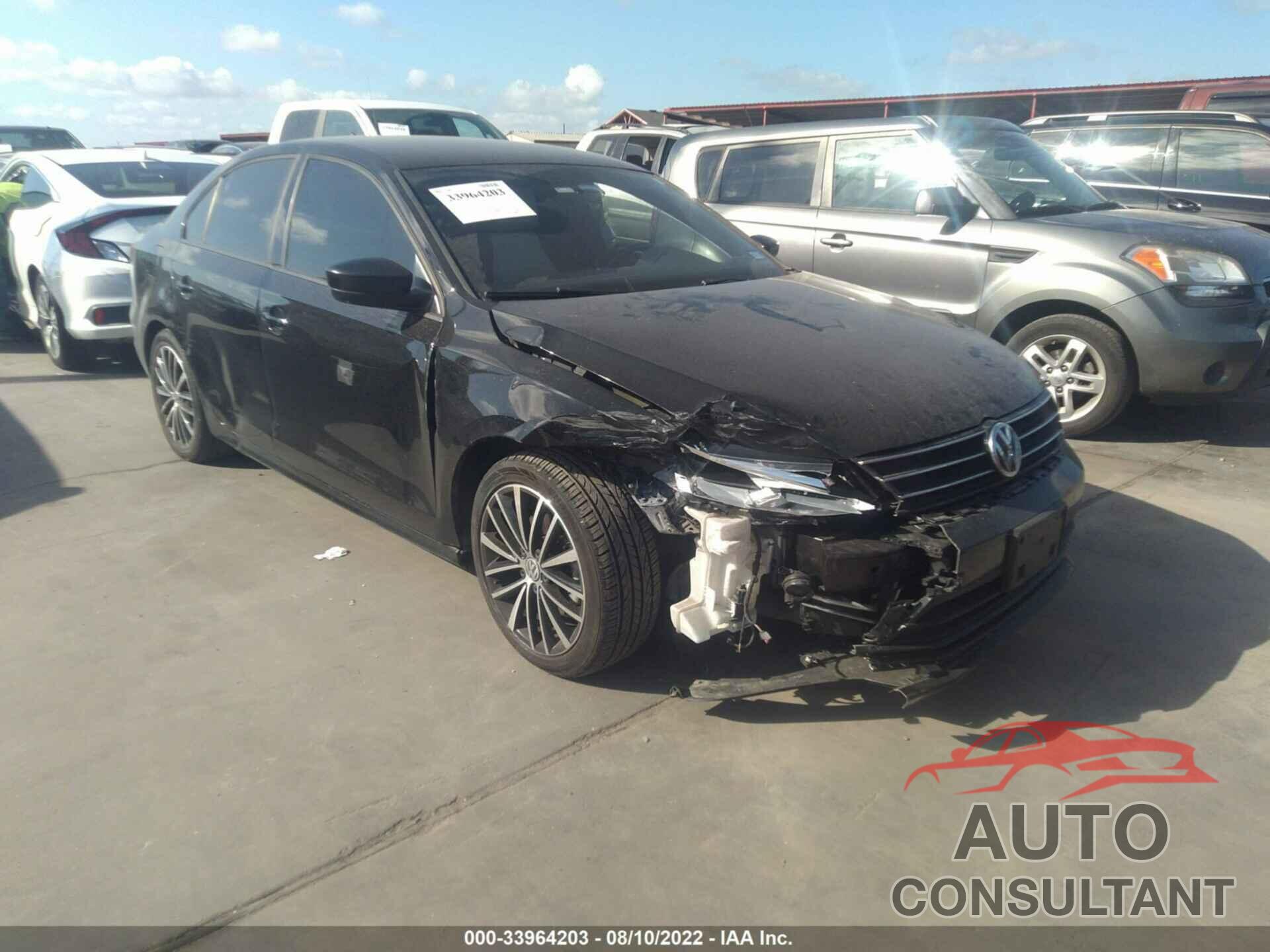 VOLKSWAGEN JETTA SEDAN 2016 - 3VWD17AJ2GM409927