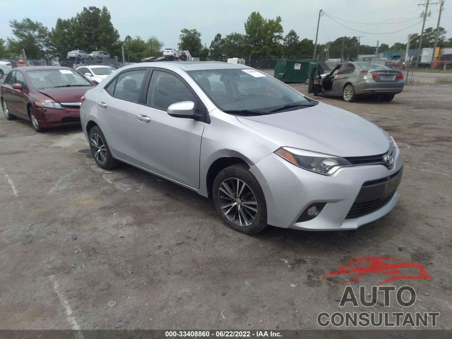 TOYOTA COROLLA 2016 - 2T1BURHE2GC714083