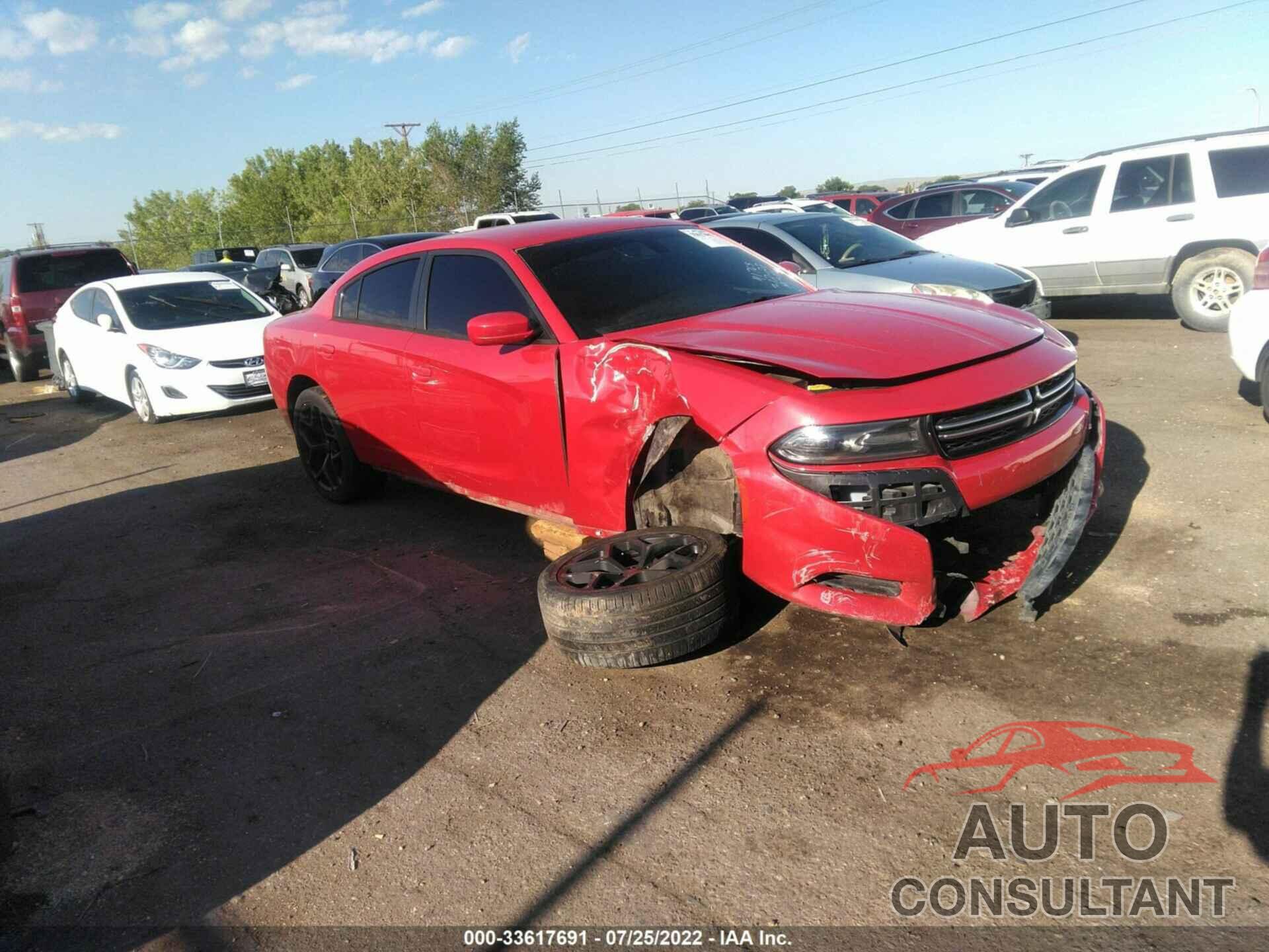 DODGE CHARGER 2016 - 2C3CDXBGXGH104493