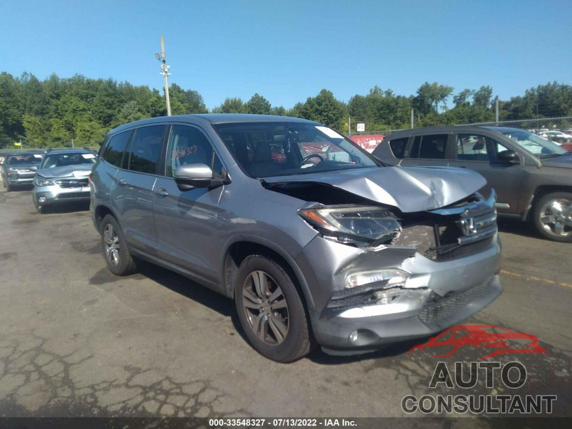 HONDA PILOT 2016 - 5FNYF5H53GB019698