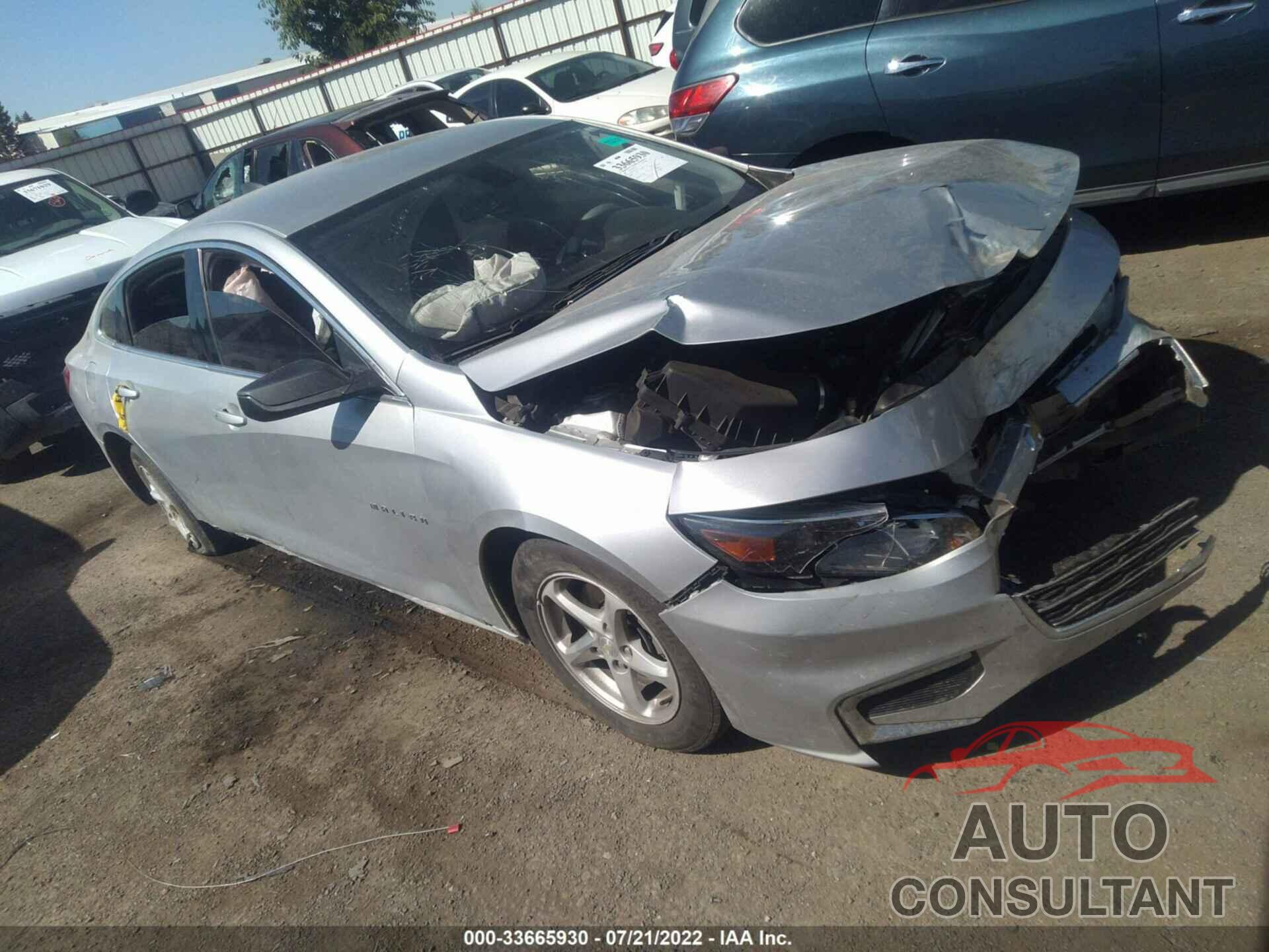 CHEVROLET MALIBU 2017 - 1G1ZB5ST8HF167939