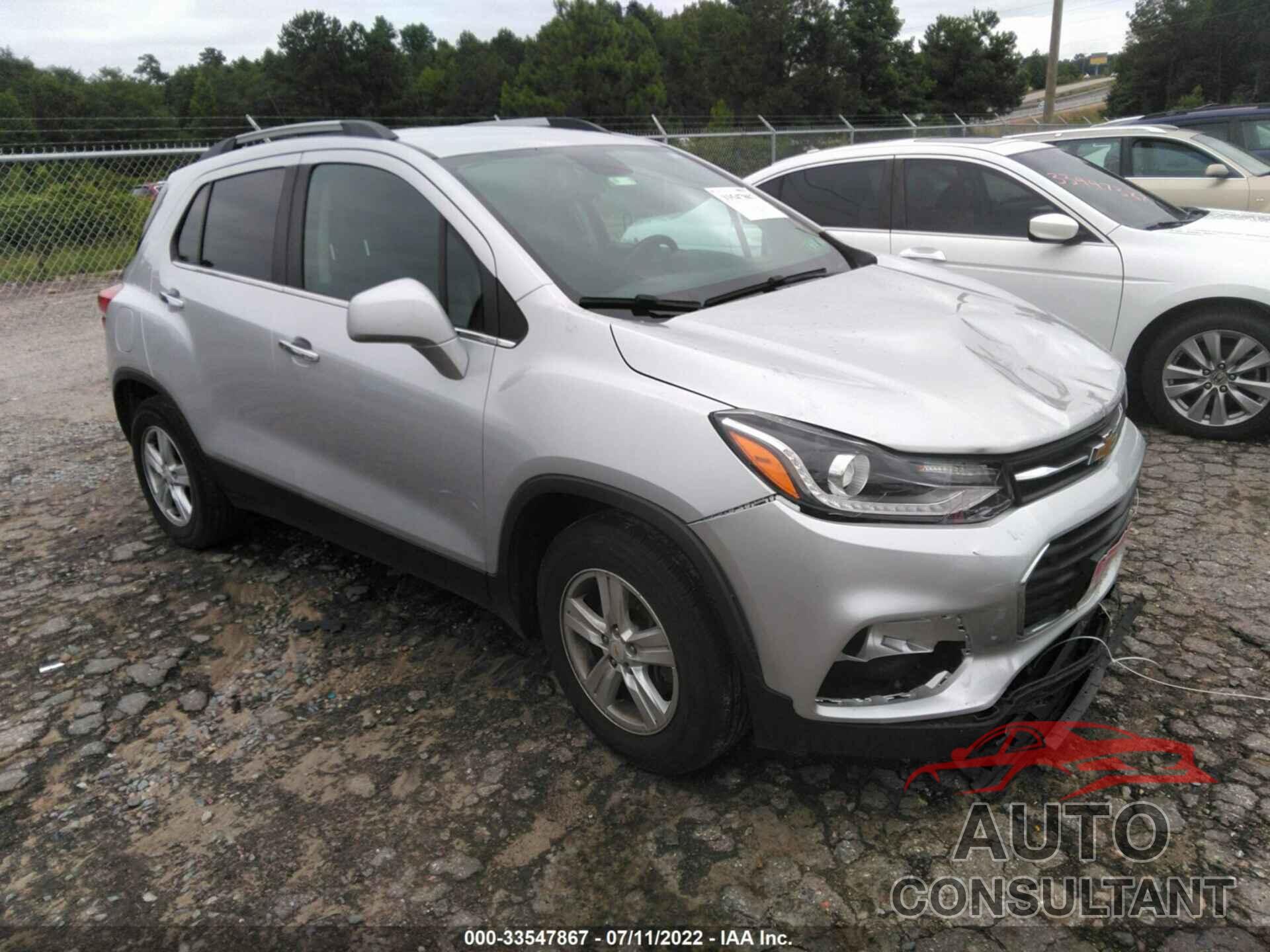 CHEVROLET TRAX 2017 - KL7CJLSB5HB133182