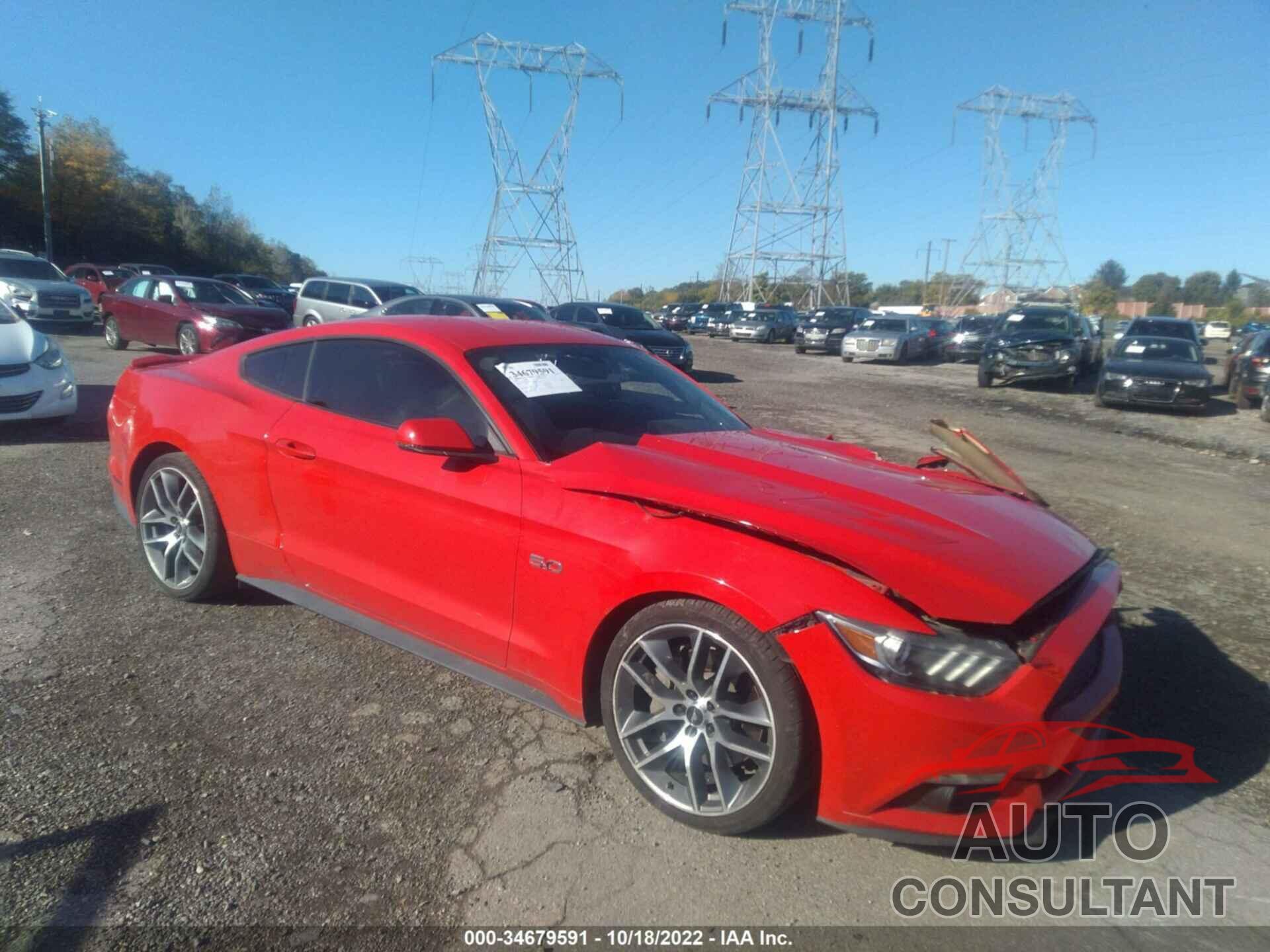 FORD MUSTANG 2015 - 1FA6P8CF0F5374615