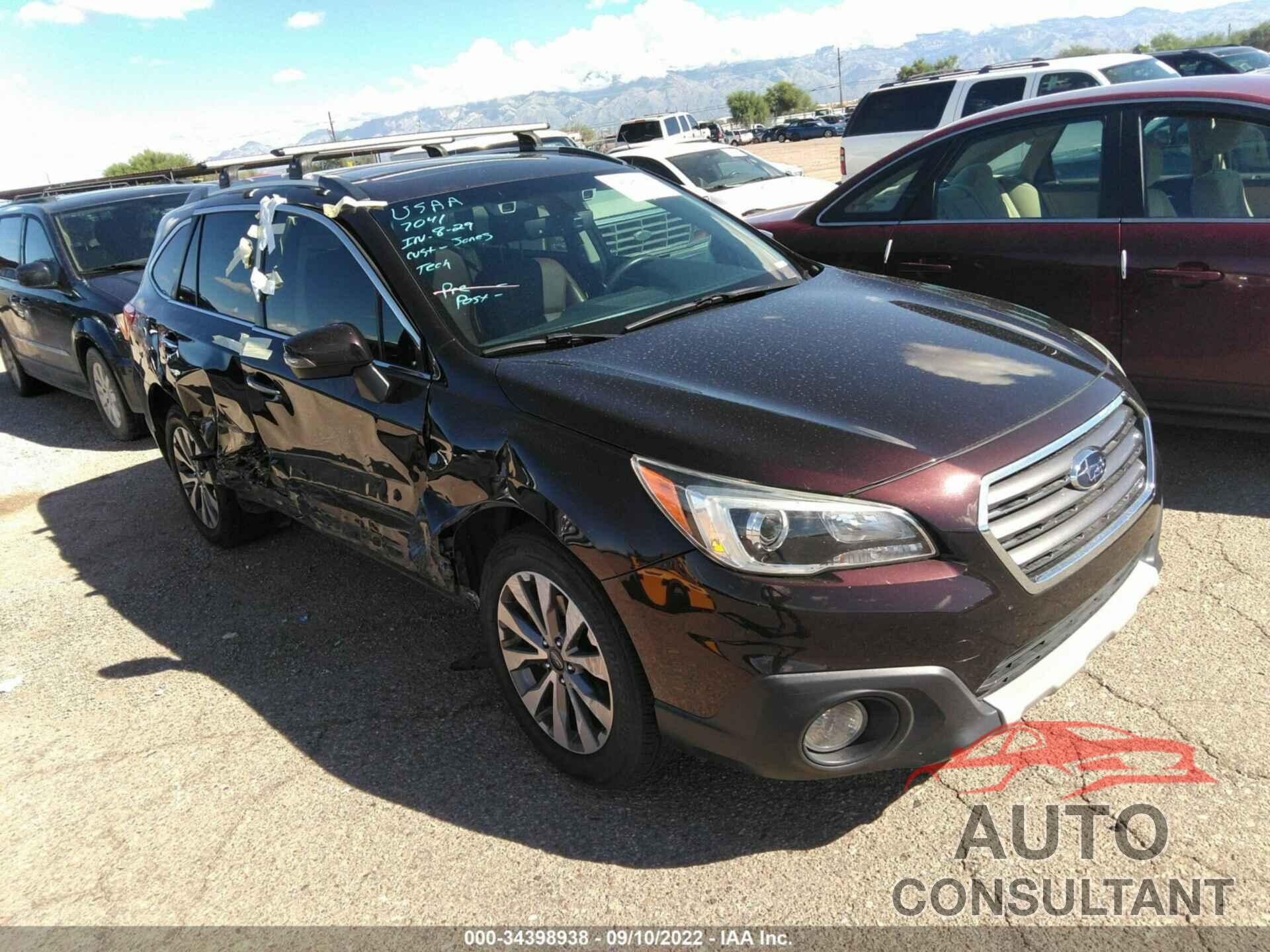 SUBARU OUTBACK 2017 - 4S4BSETCXH3211170