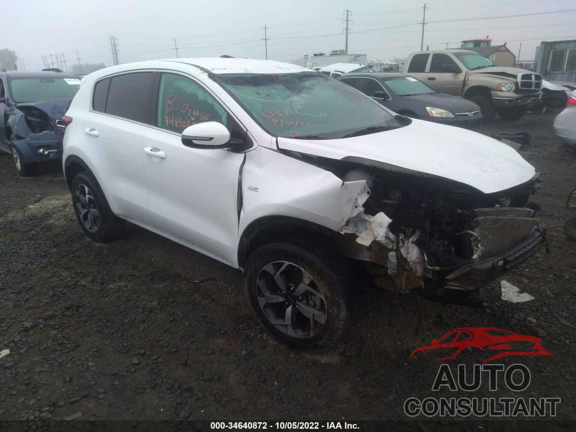 KIA SPORTAGE 2020 - KNDPMCAC5L7639337