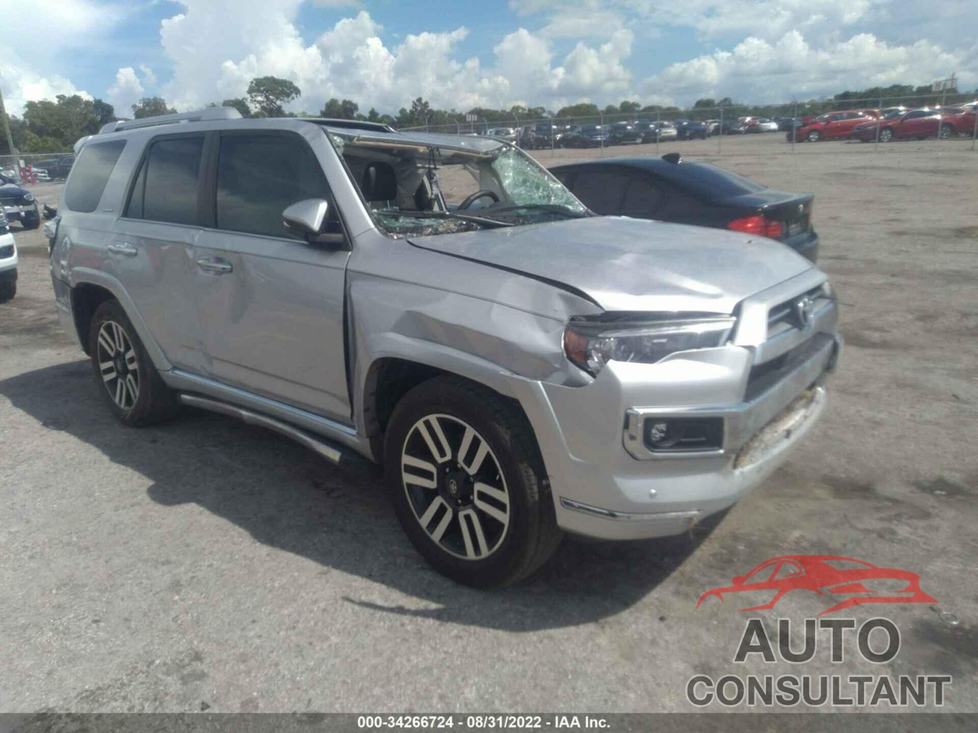 TOYOTA 4RUNNER 2021 - JTEDU5JR5M5231349