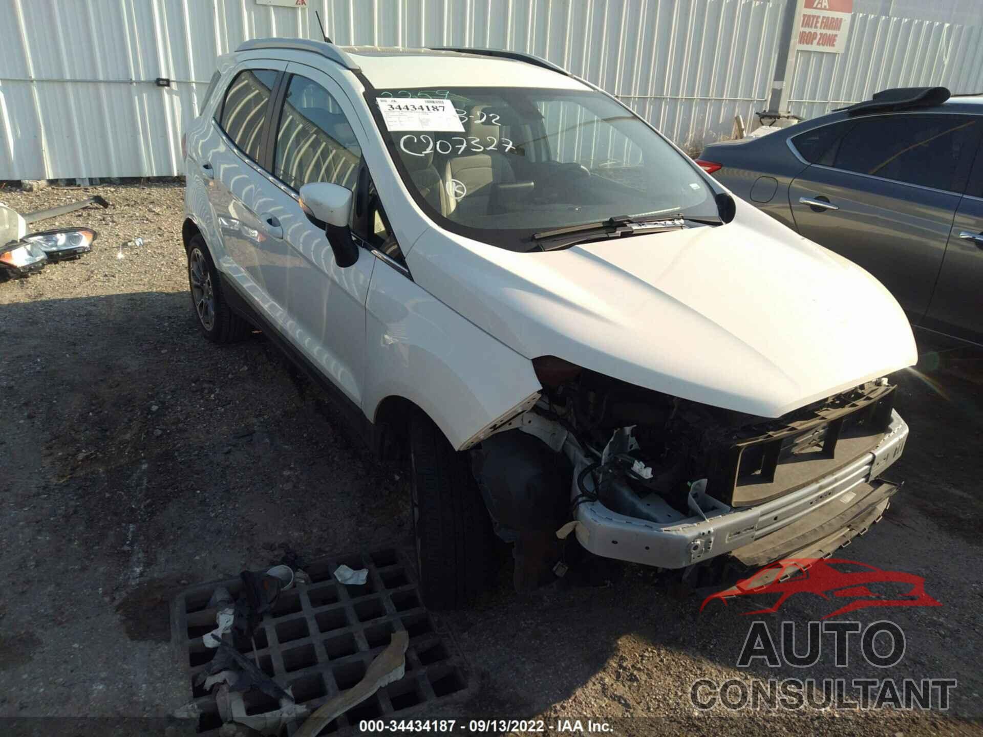 FORD ECOSPORT 2021 - MAJ3S2KE8MC404699