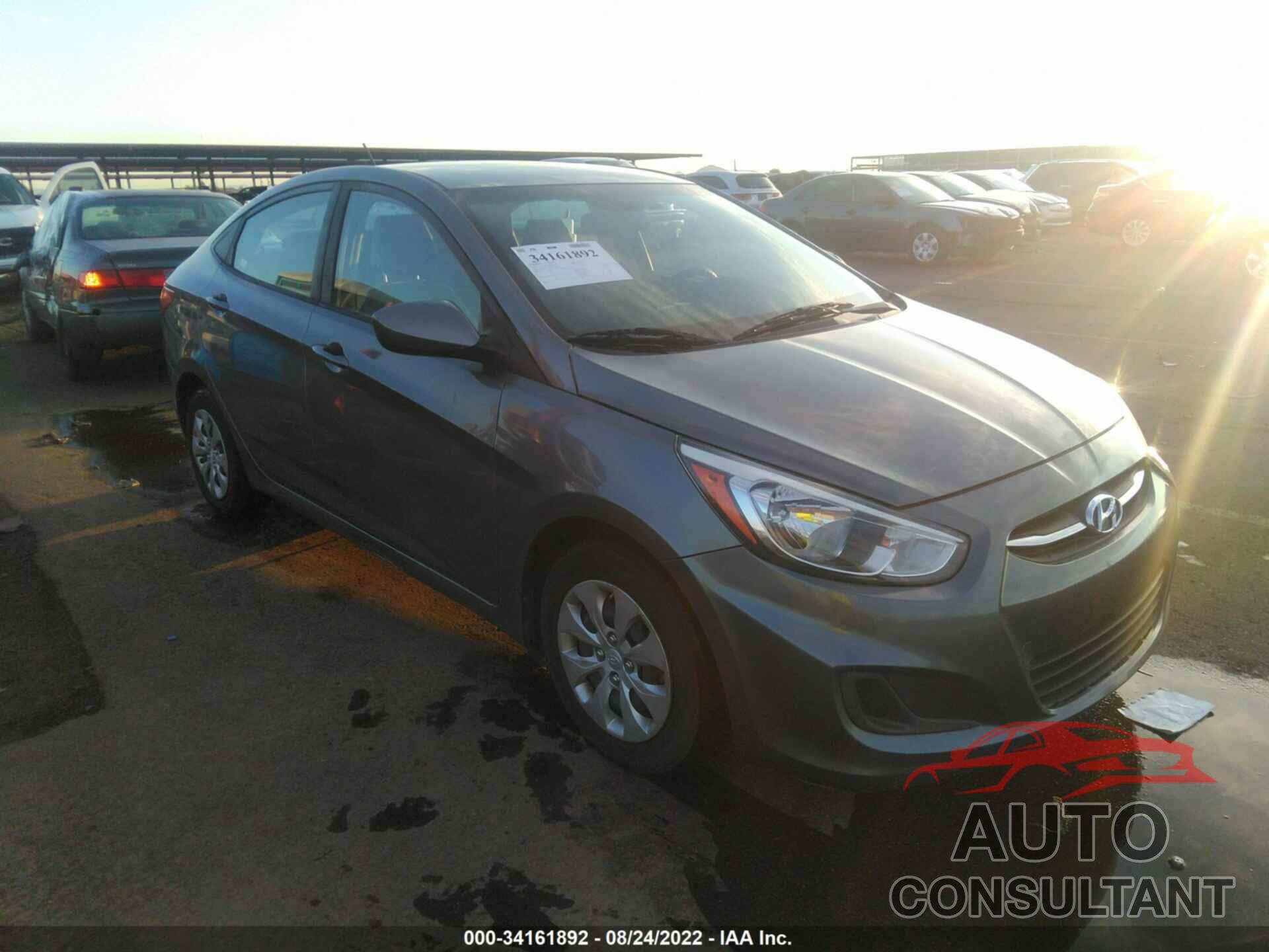 HYUNDAI ACCENT 2017 - KMHCT4AE0HU183387