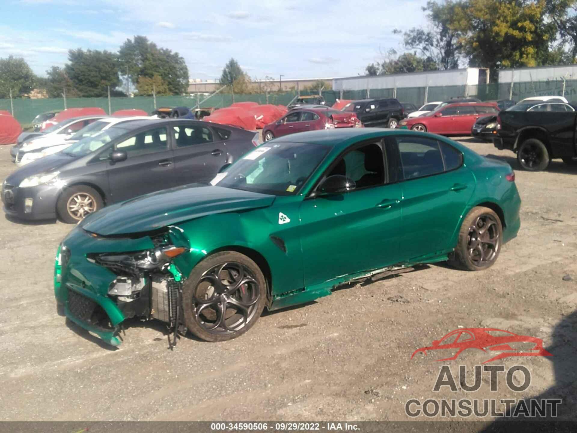 ALFA ROMEO GIULIA 2022 - ZARFAMEV8N7656230
