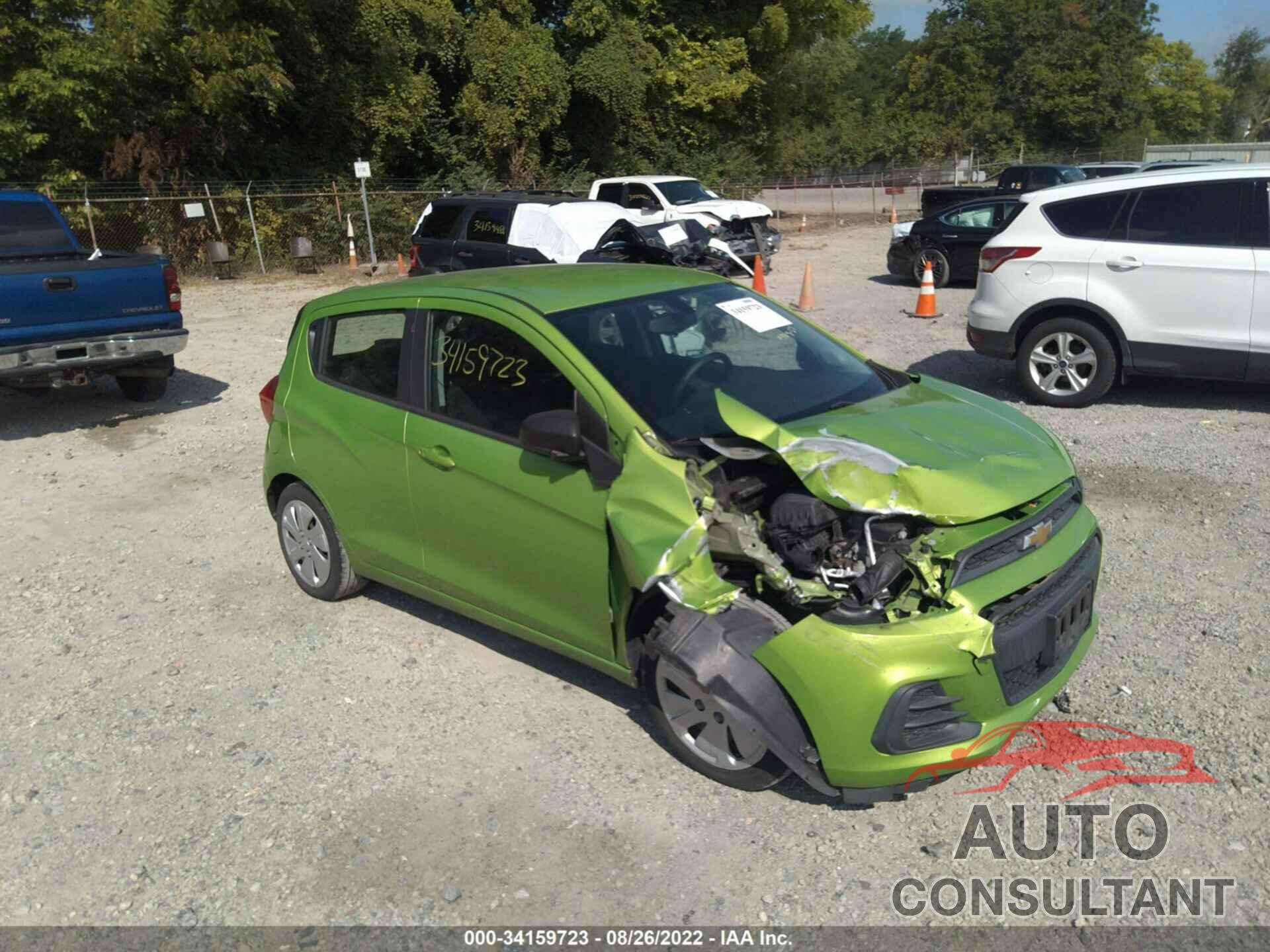 CHEVROLET SPARK 2016 - KL8CB6SA5GC574580